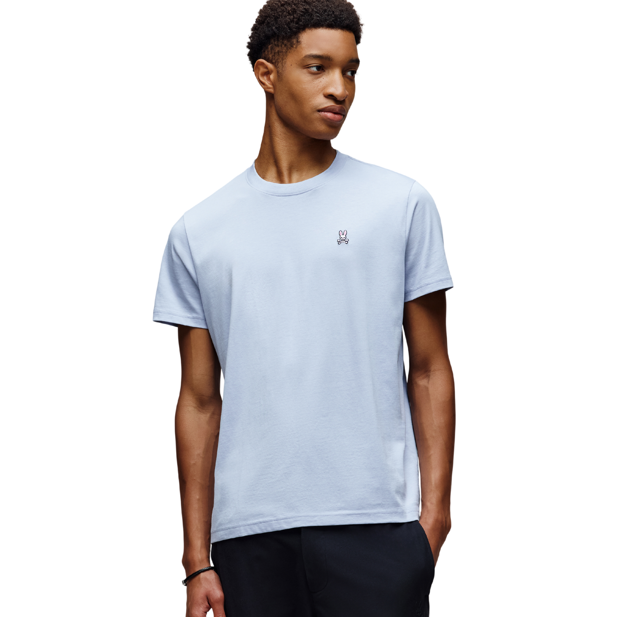 Mens Psycho Bunny Zen Blue Classic S/s T Shirt