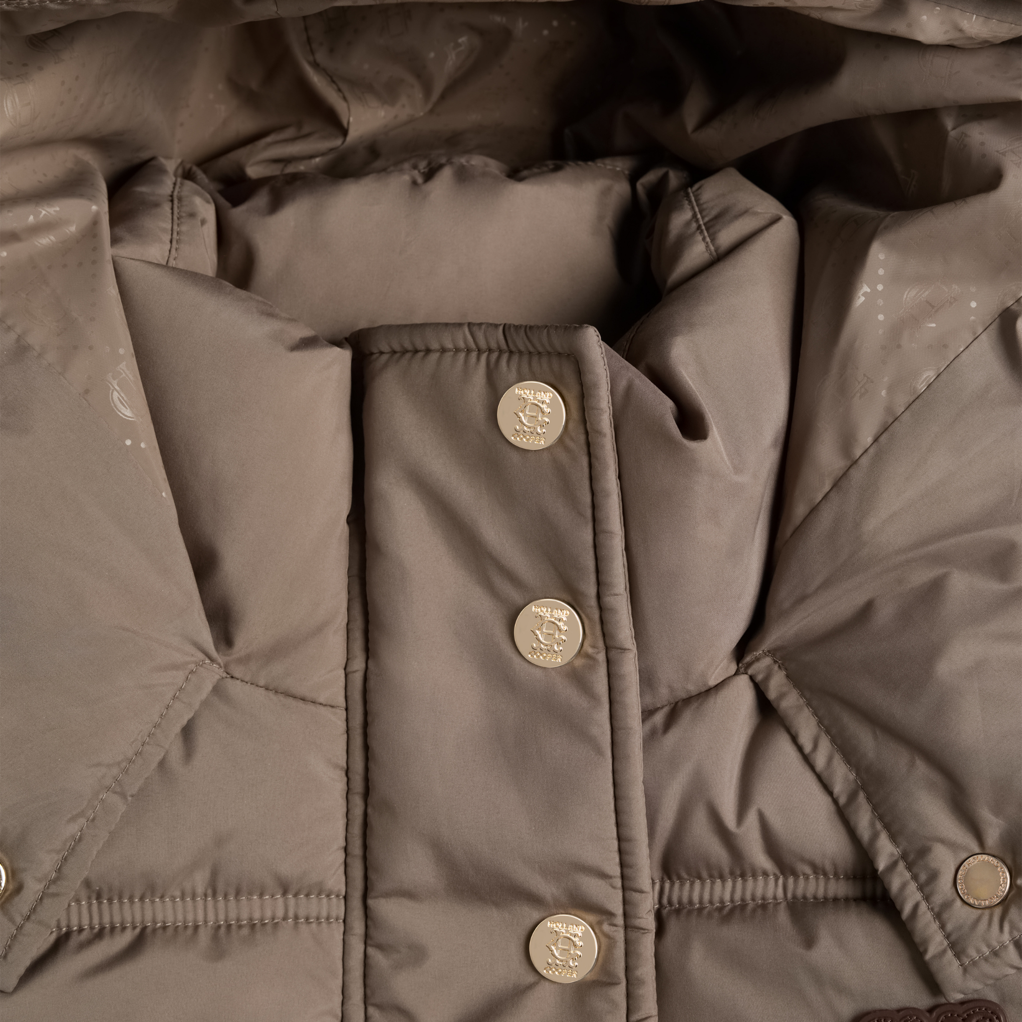 Womens Holland Cooper Porcini Milton Convertible Jacket