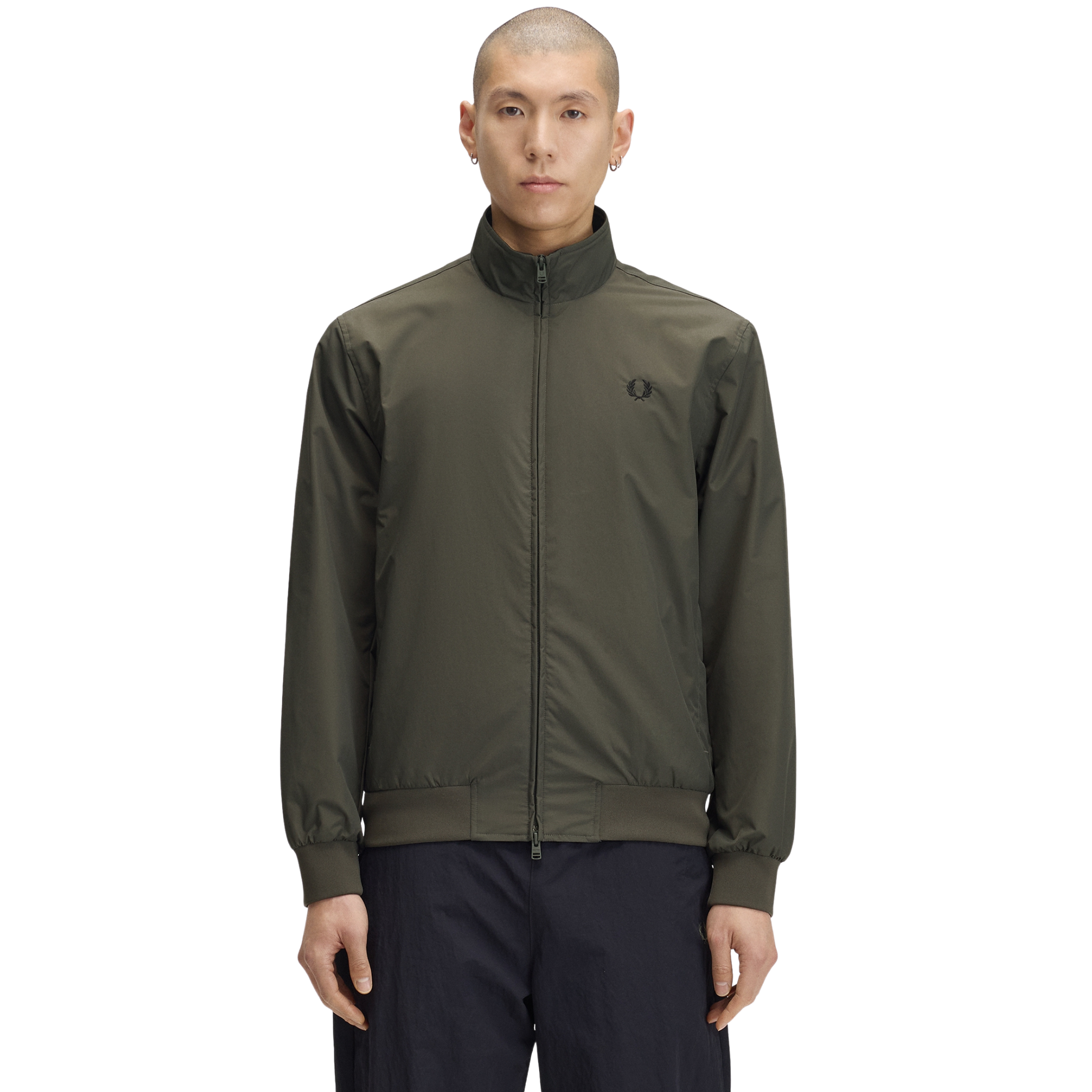 Mens Fred Perry Field Green Brentham Jacket