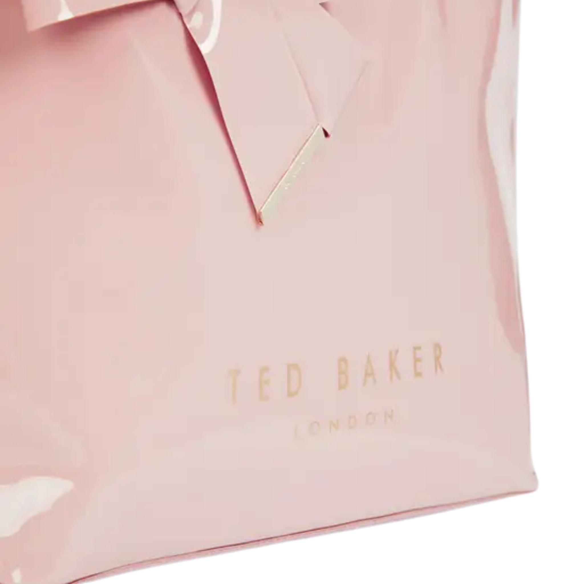 Womens Ted Baker Pale Pink Nicon Bow Large Icon Bag