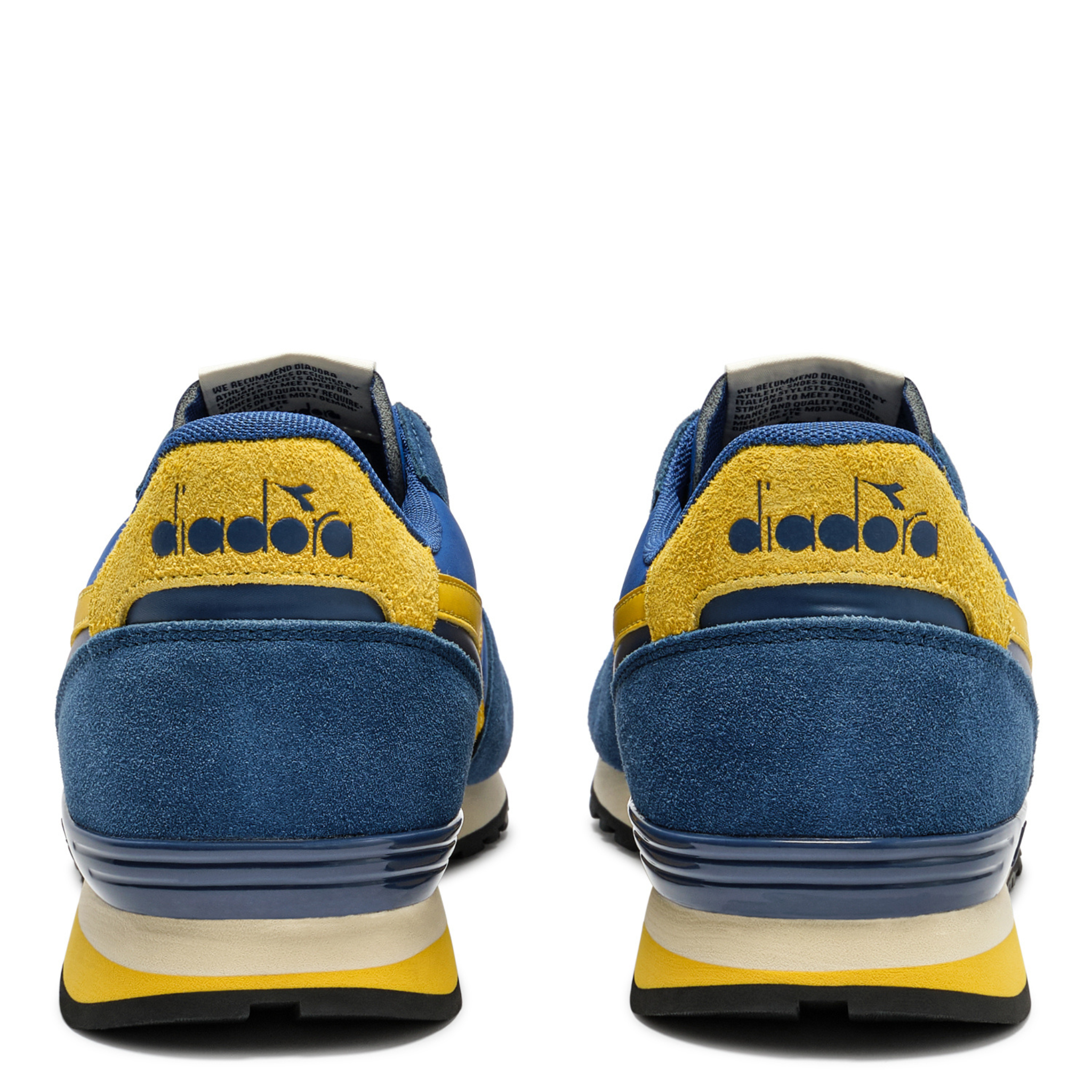 Mens Diadora Dutch Blue Camaro M2 Smooth Trainers