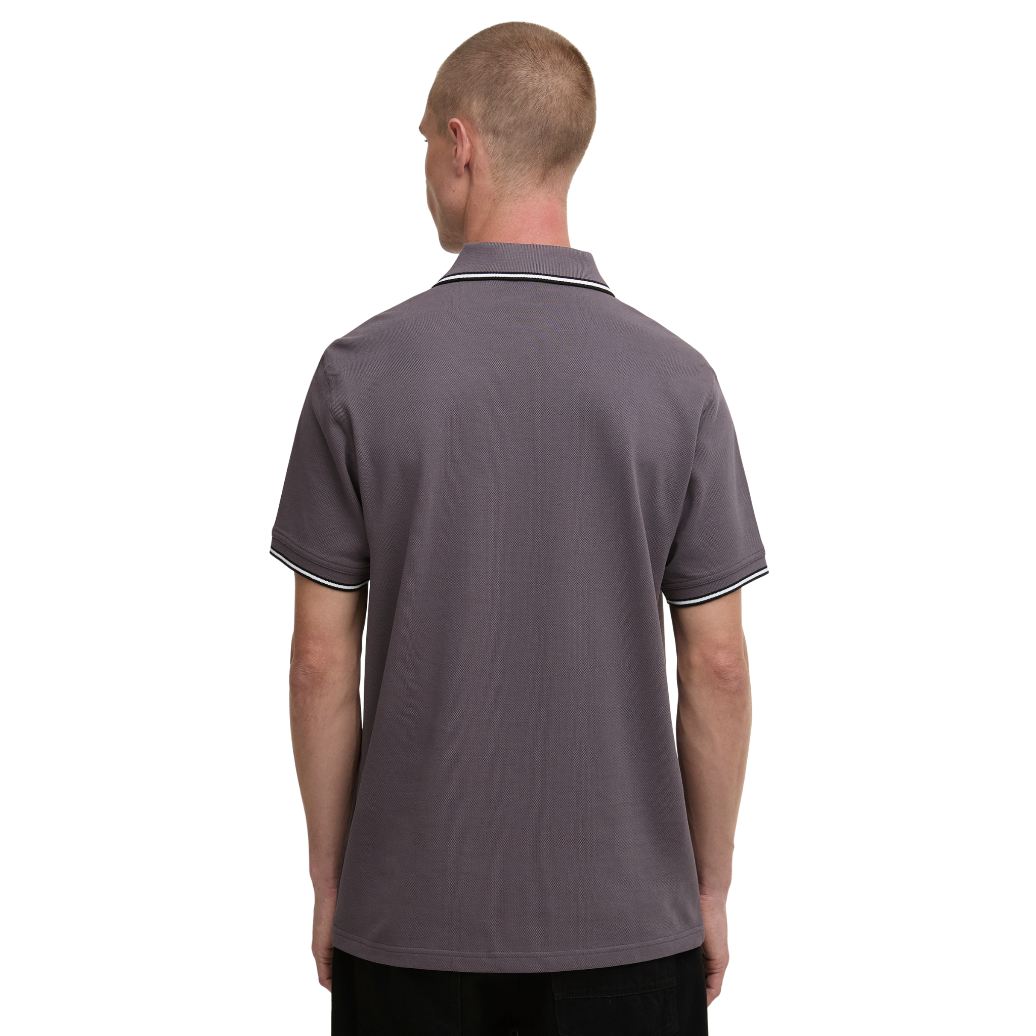 Mens Barbour International Aluminium Evan S/s Polo Shirt