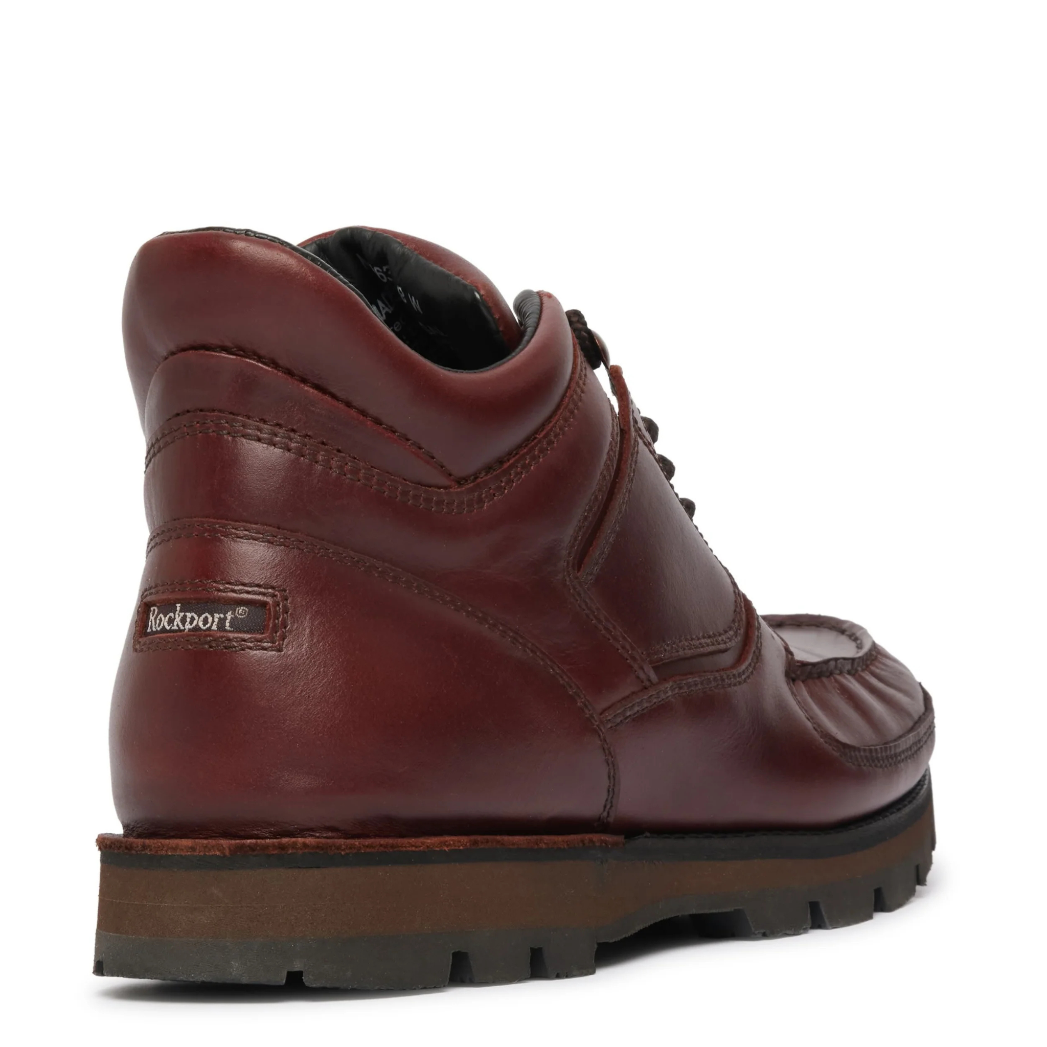Mens Rockport Cherry Brown Umbwe Hiker Boots