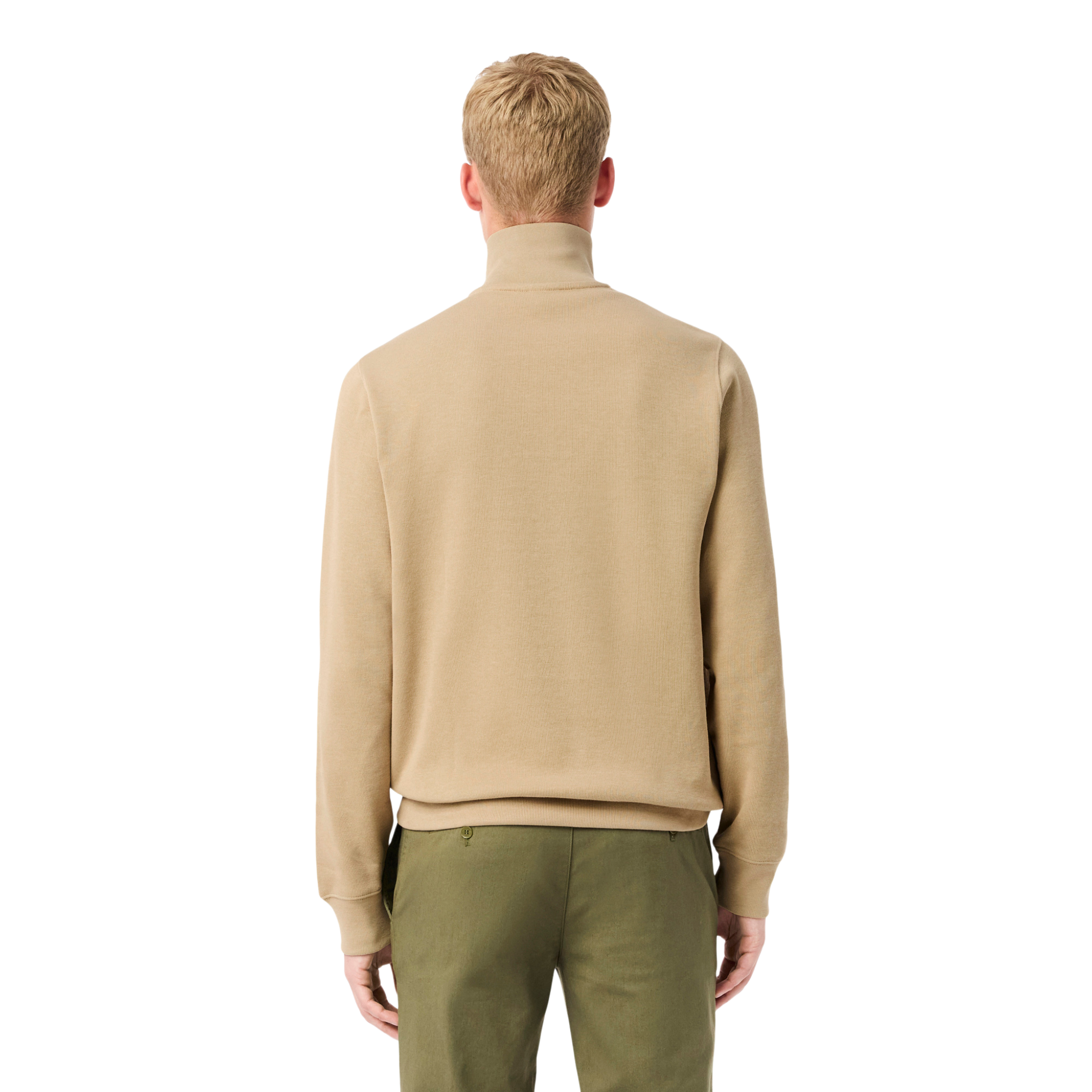 Mens Lacoste Viennese Half Zip Sweatshirt