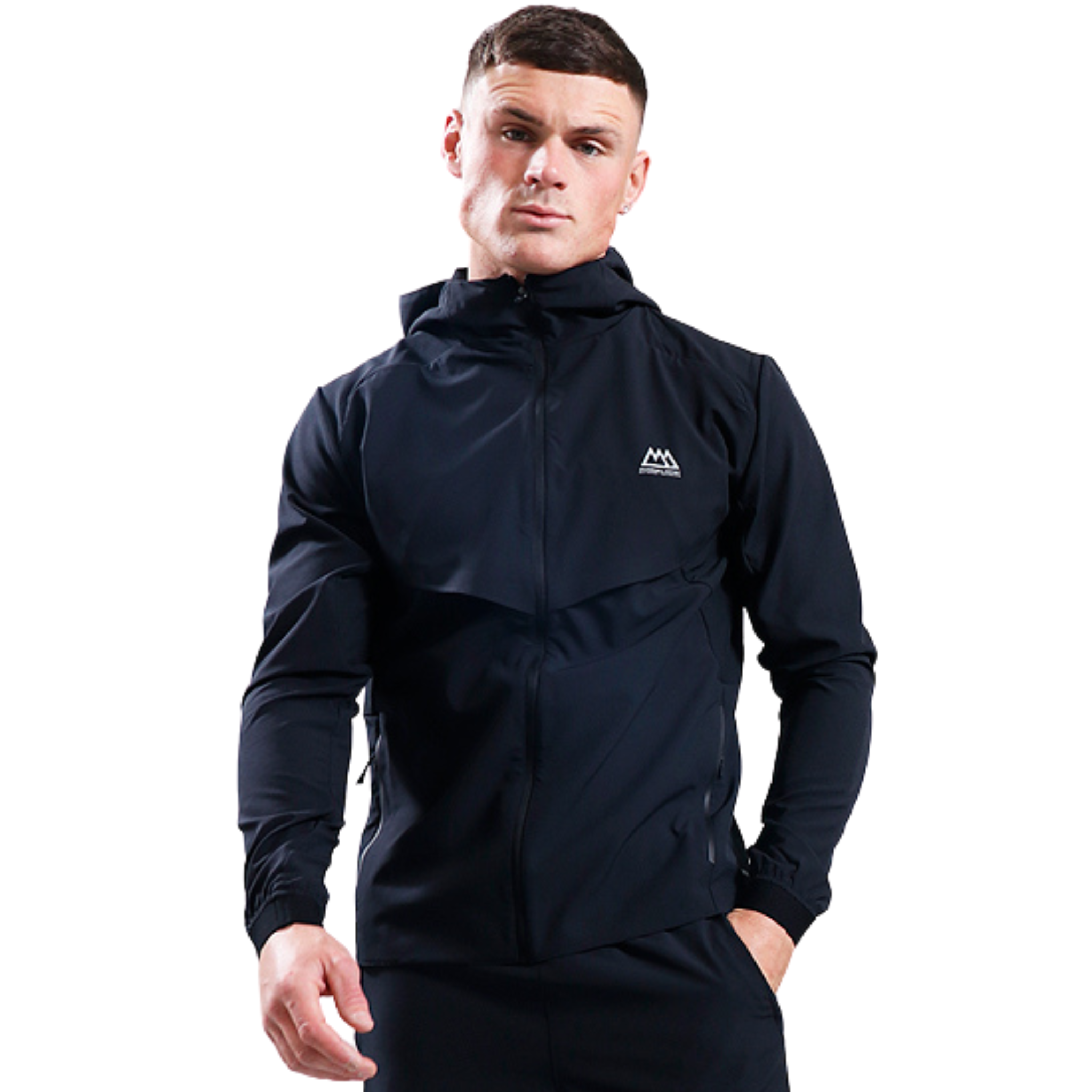 Mens Marshall Artist Black Strike Track Top