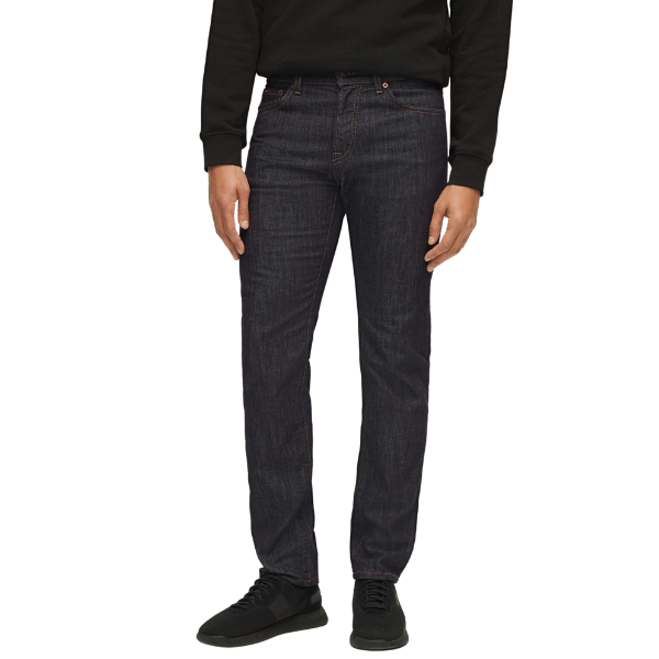Mens BOSS Dark Blue Jeans Maine BC-L-C Regular Jeans