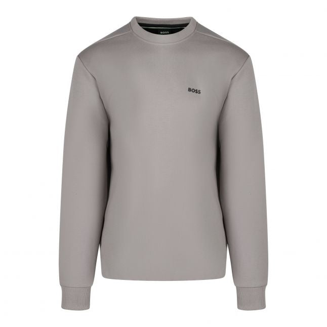 Mens BOSS Light Green Salbeos 1 Sweatshirt