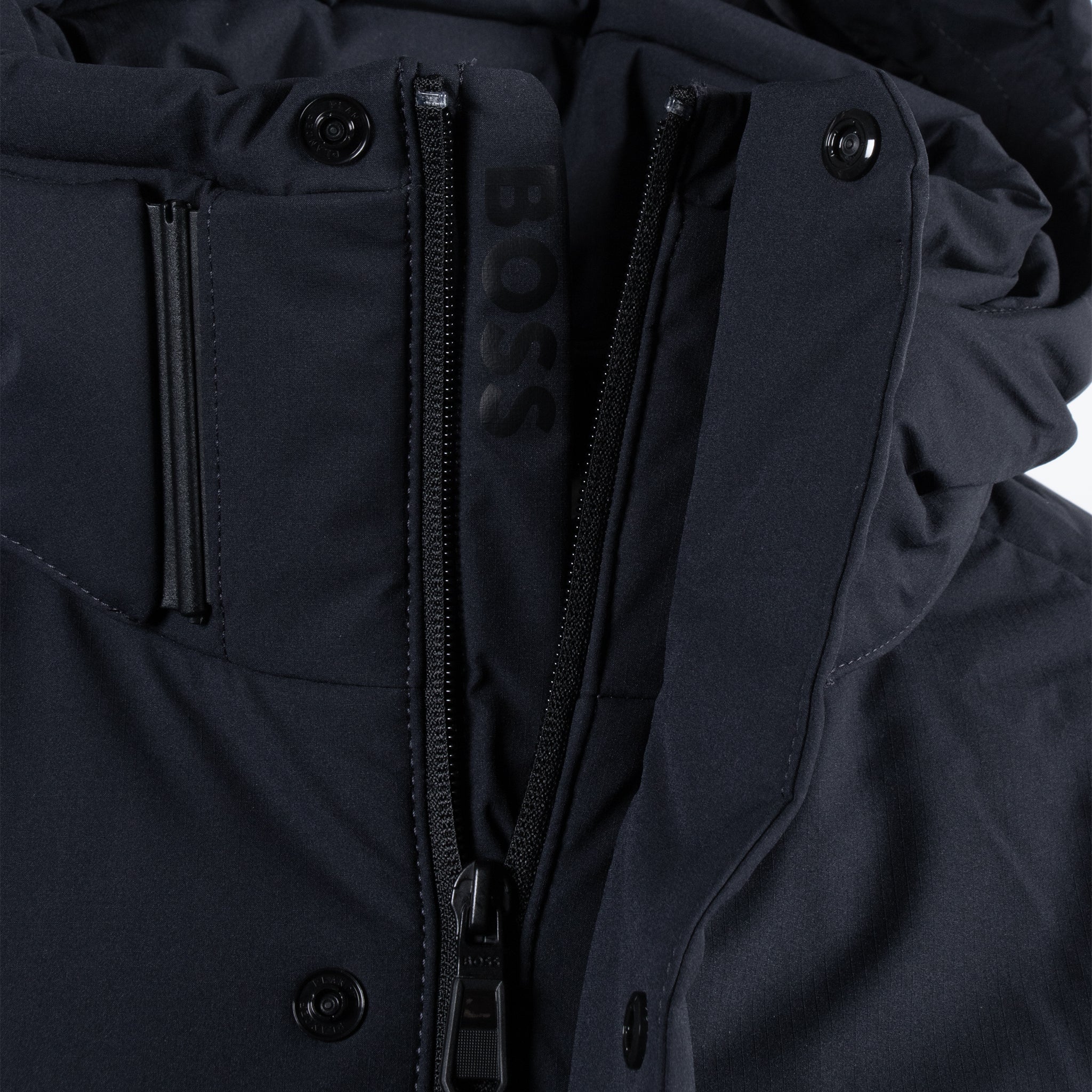 Mens BOSS Dark Blue J_Havoc Padded Coat