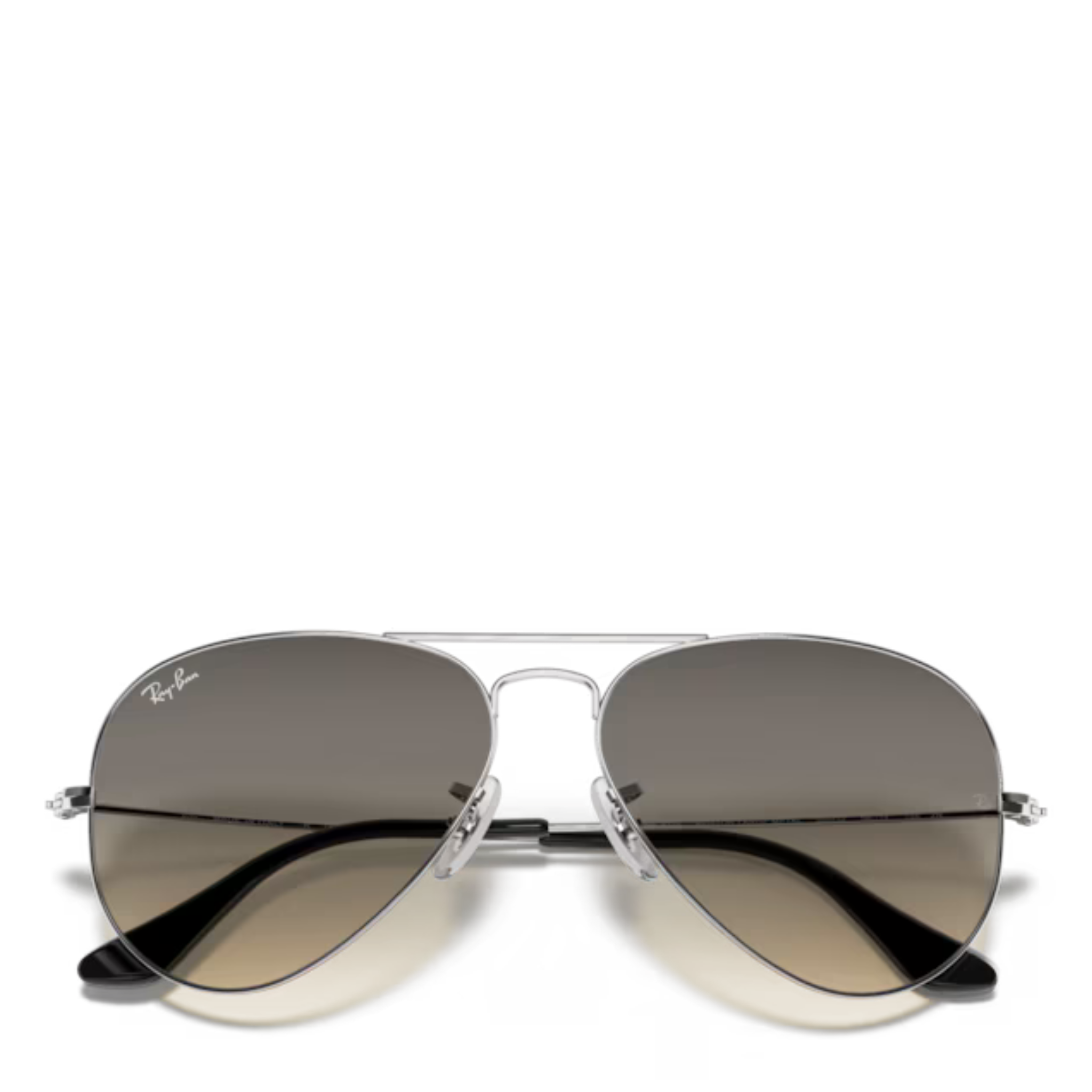 Unisex Ray-Ban 003/32 Silver RB3025 Aviator Large Metal Sunglasses