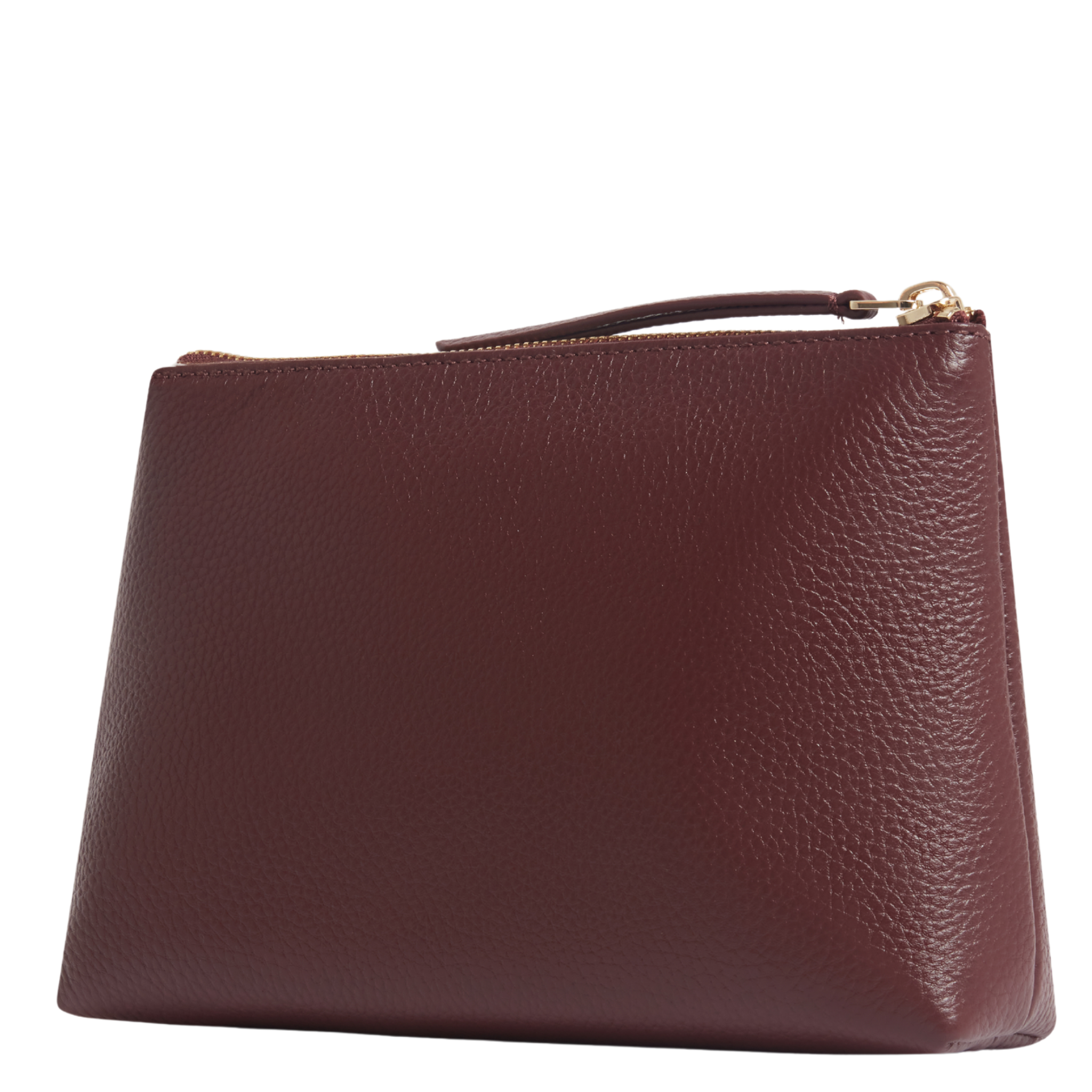Womens Ted Baker Dark Red Manii Bow Detail Leather Wash Bag
