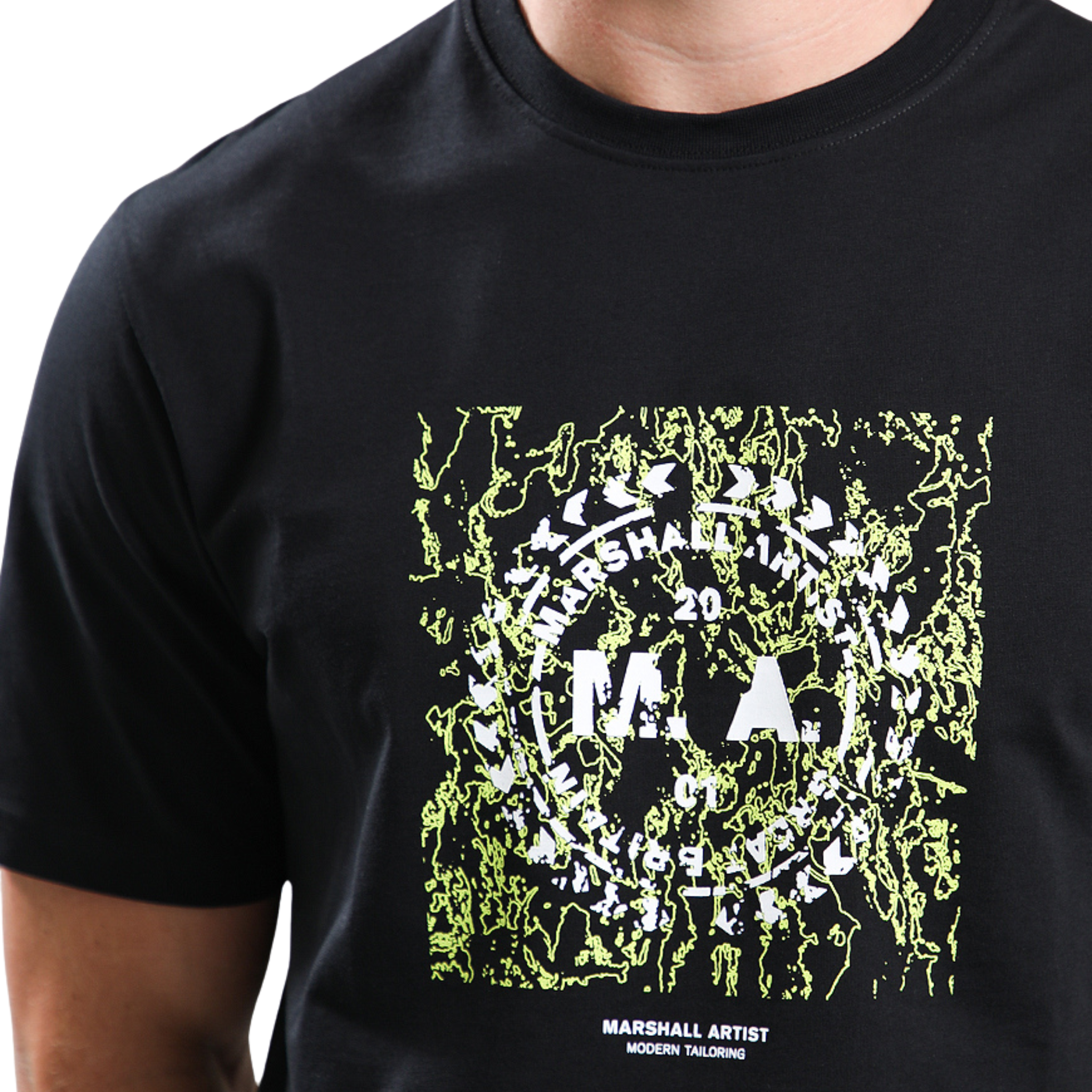 Mens Marshall Artist Black Photek S/s T Shirt
