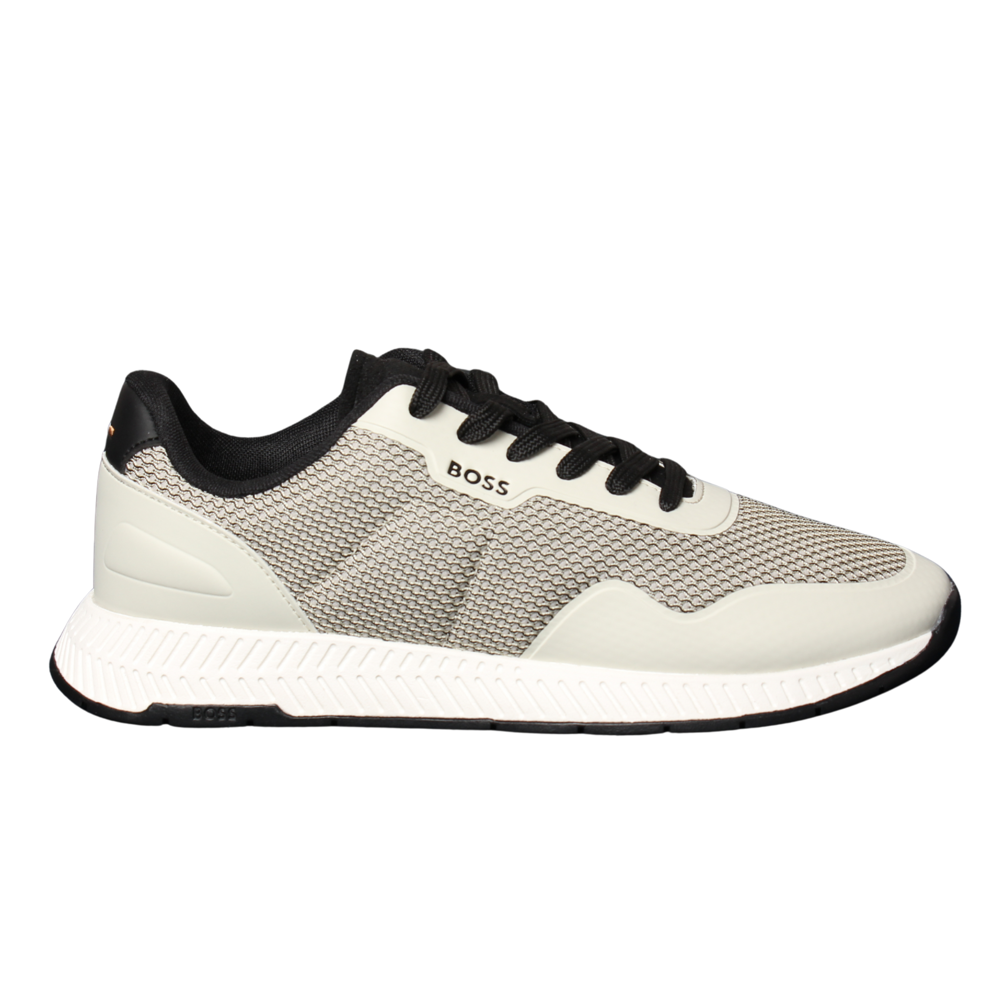 Mens BOSS Medium Beige Titanium_Runn Trainers