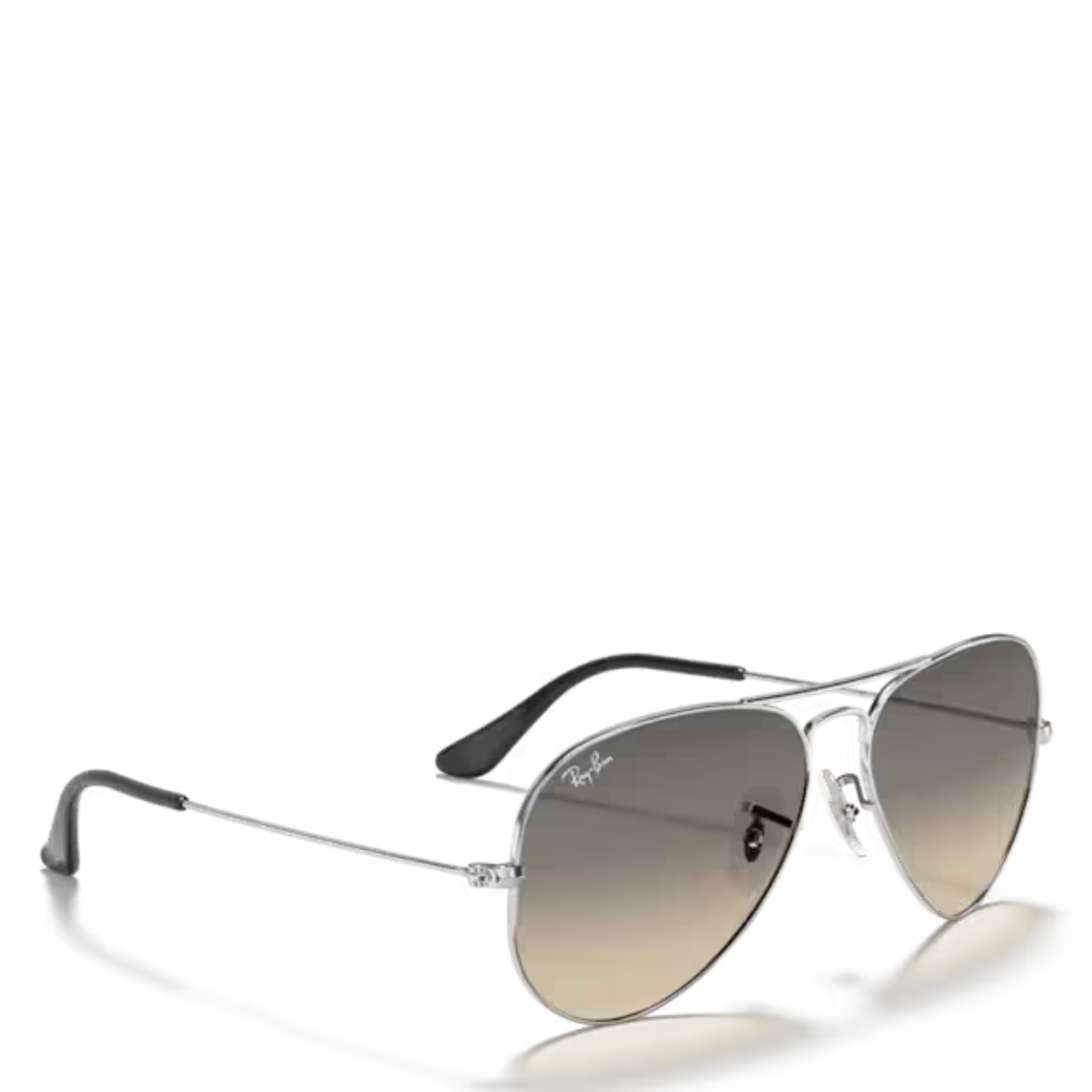 Unisex Ray-Ban 003/32 Silver RB3025 Aviator Large Metal Sunglasses