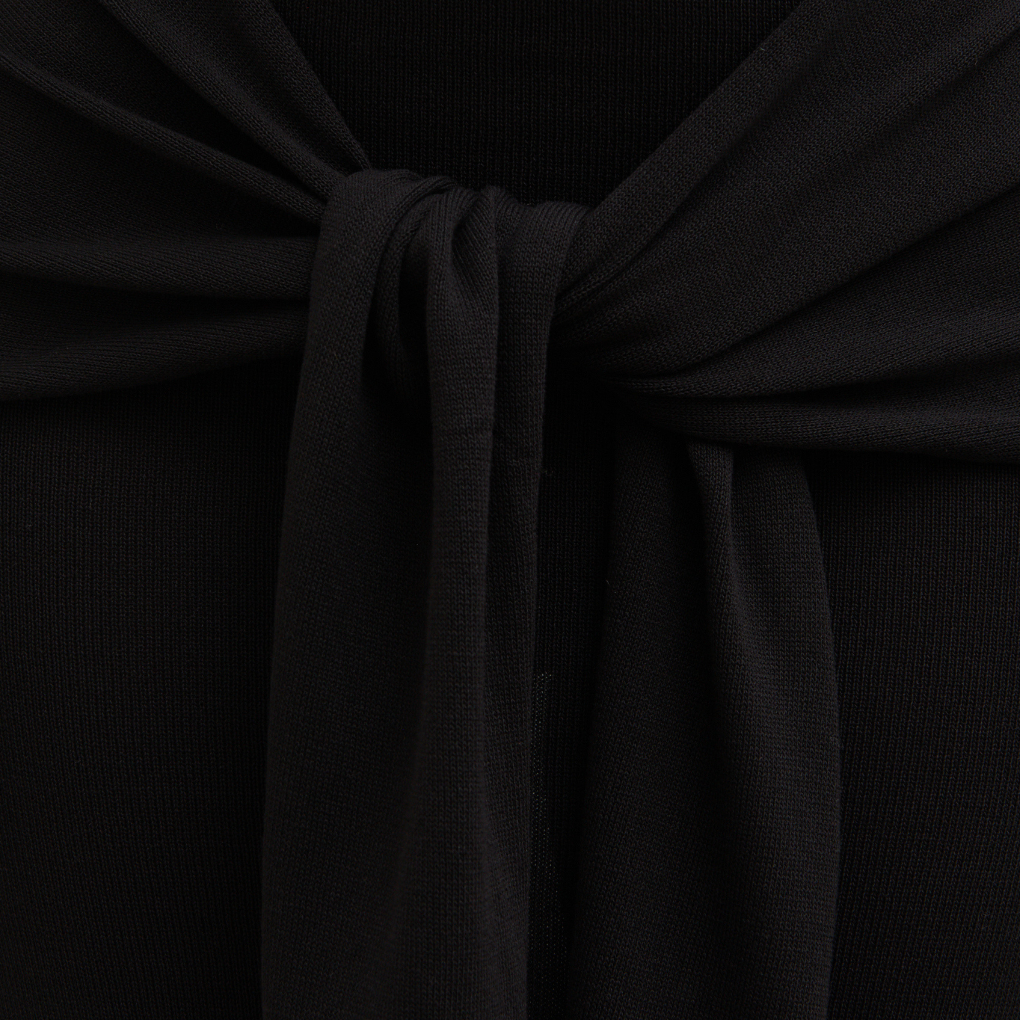 Womens Pretty Lavish Black Samaria Bardot Knit Midaxi Dress