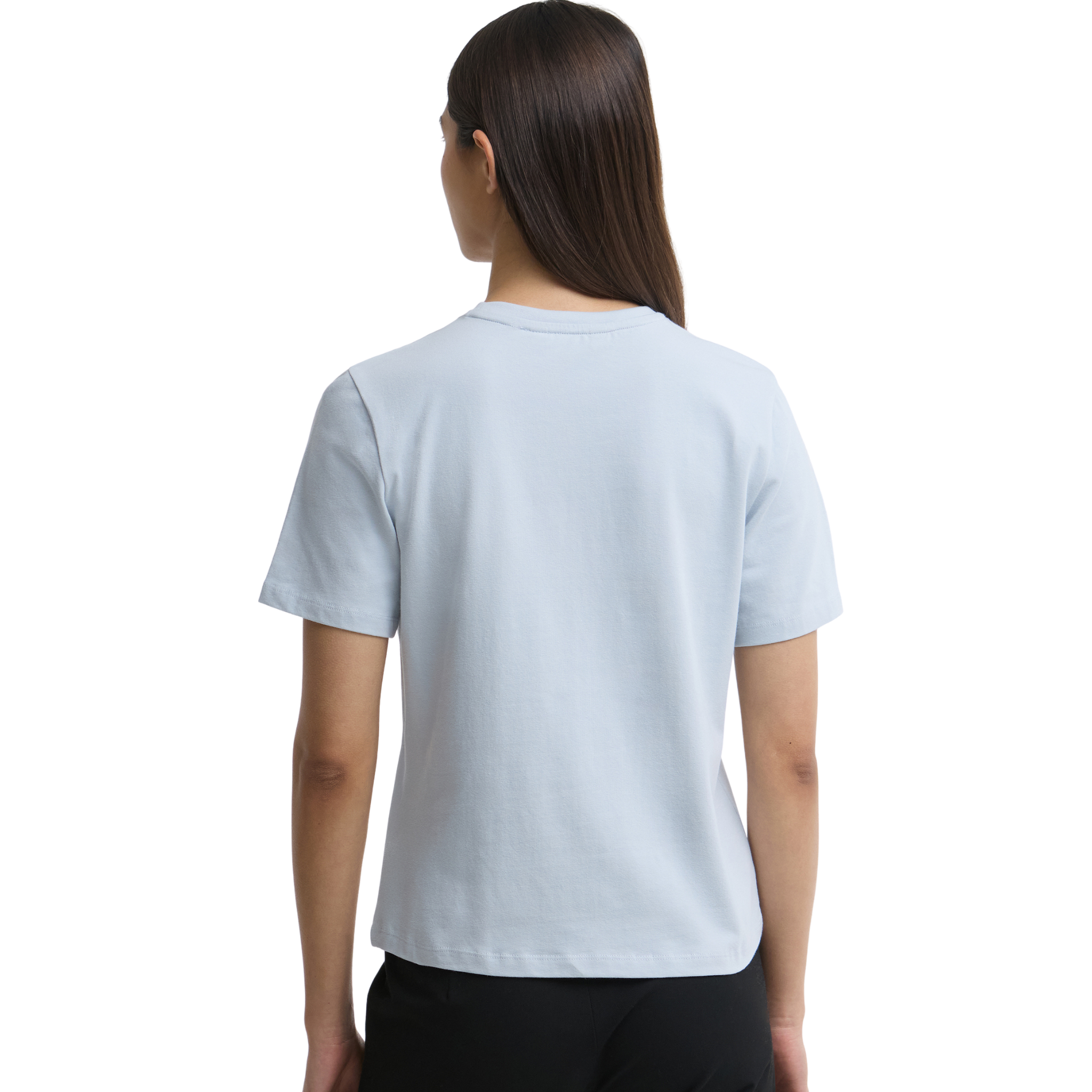 Womens Barbour International Pearl Blue Nova S/s T Shirt