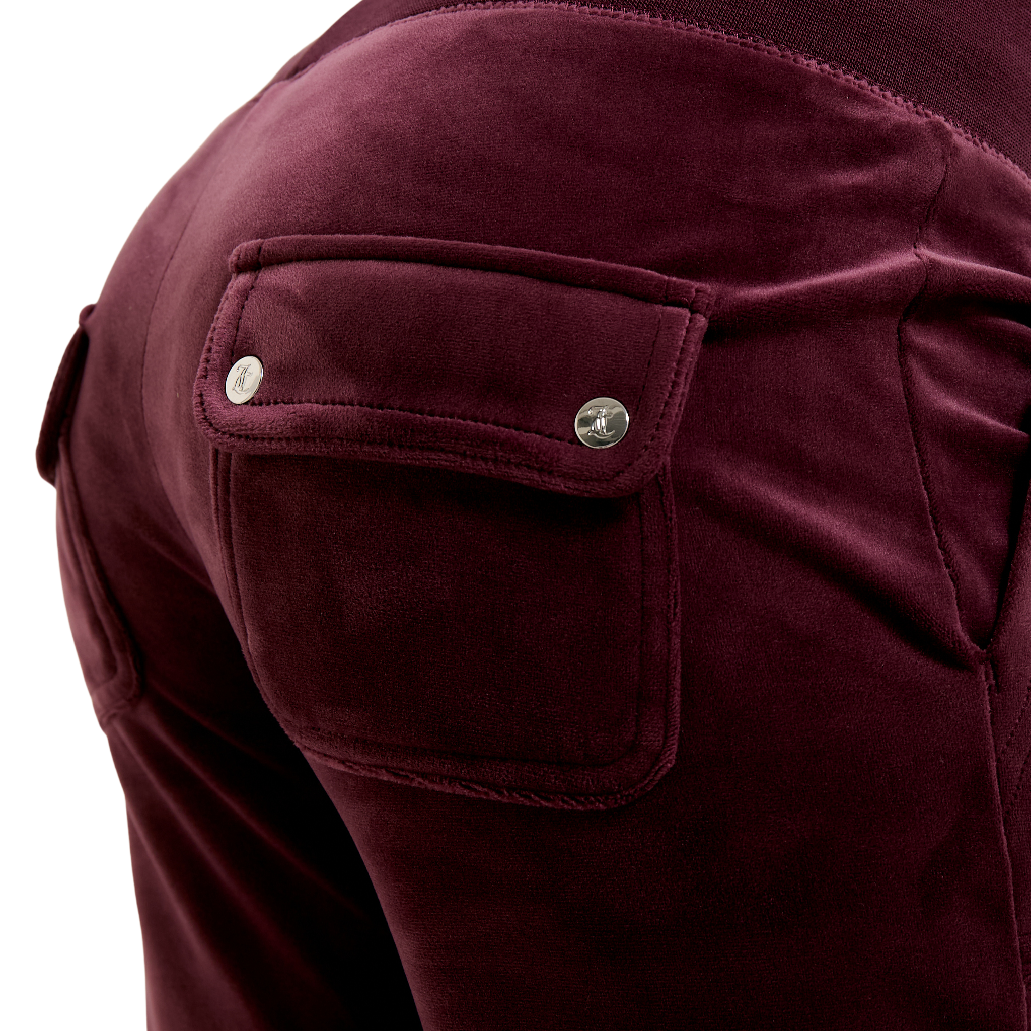 Womens Juicy Couture Winetasting Del Ray Velour Pants