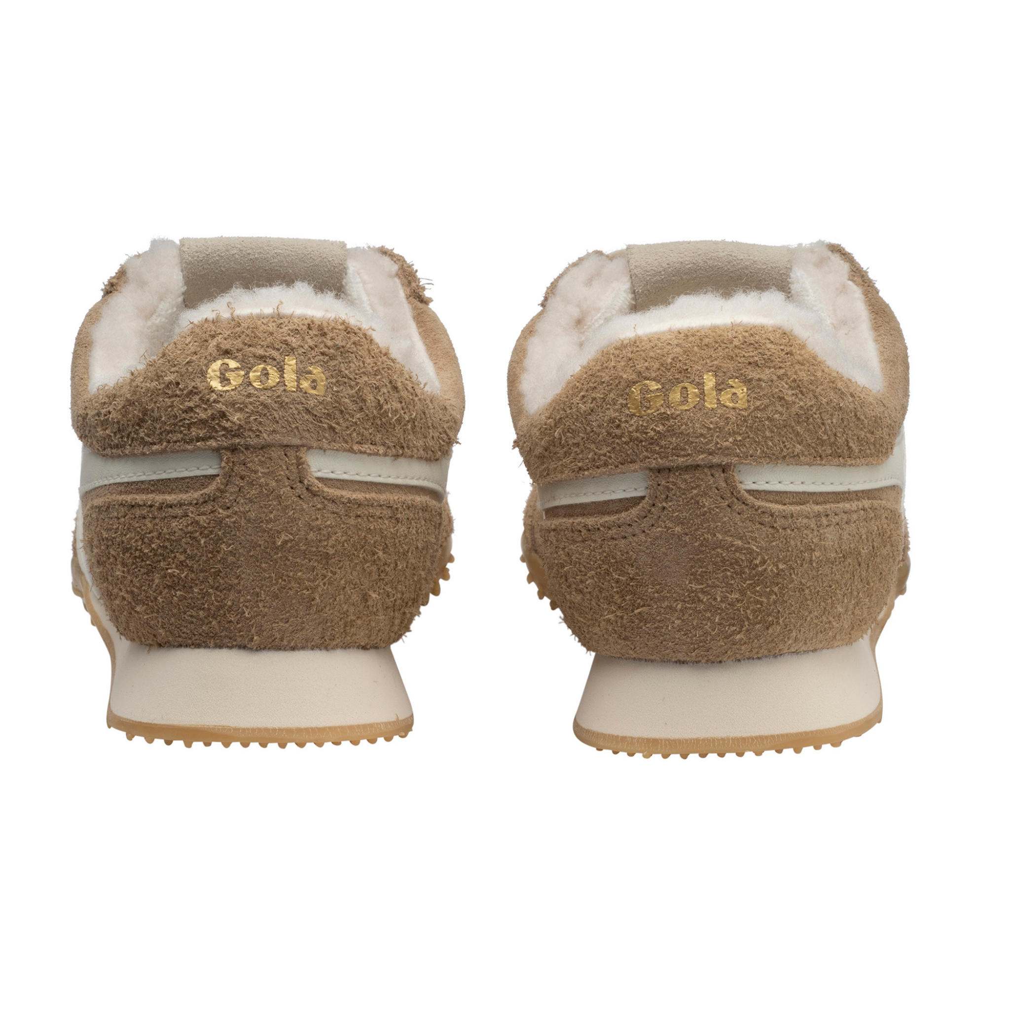 Womens Gola Light Caramel/Off White Sprinter Summit Trainers