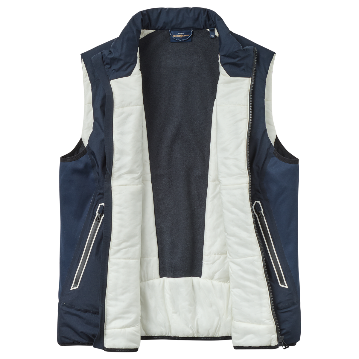 Mens Henri Lloyd Navy Black Smart Therm Pro Gilet