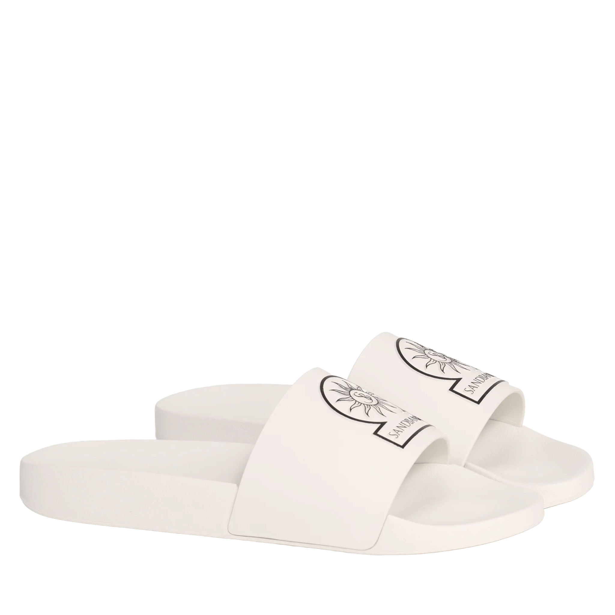 Mens Sandbanks Stone Badge Logo Slides