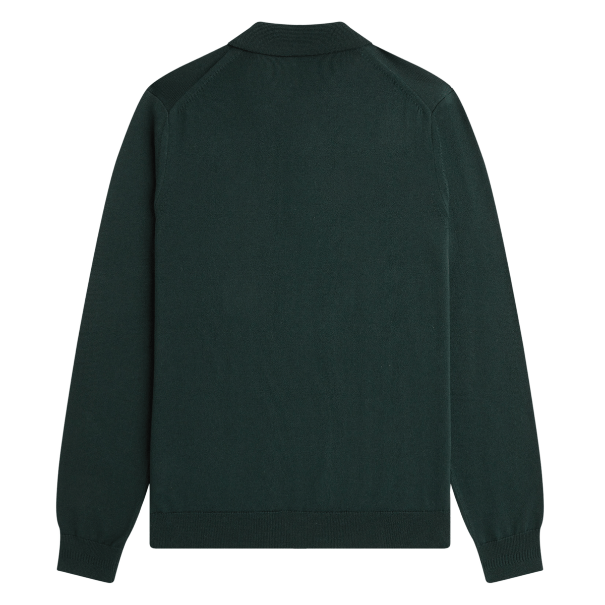Mens Fred Perry Grassroots Classic Knitted L/s Polo