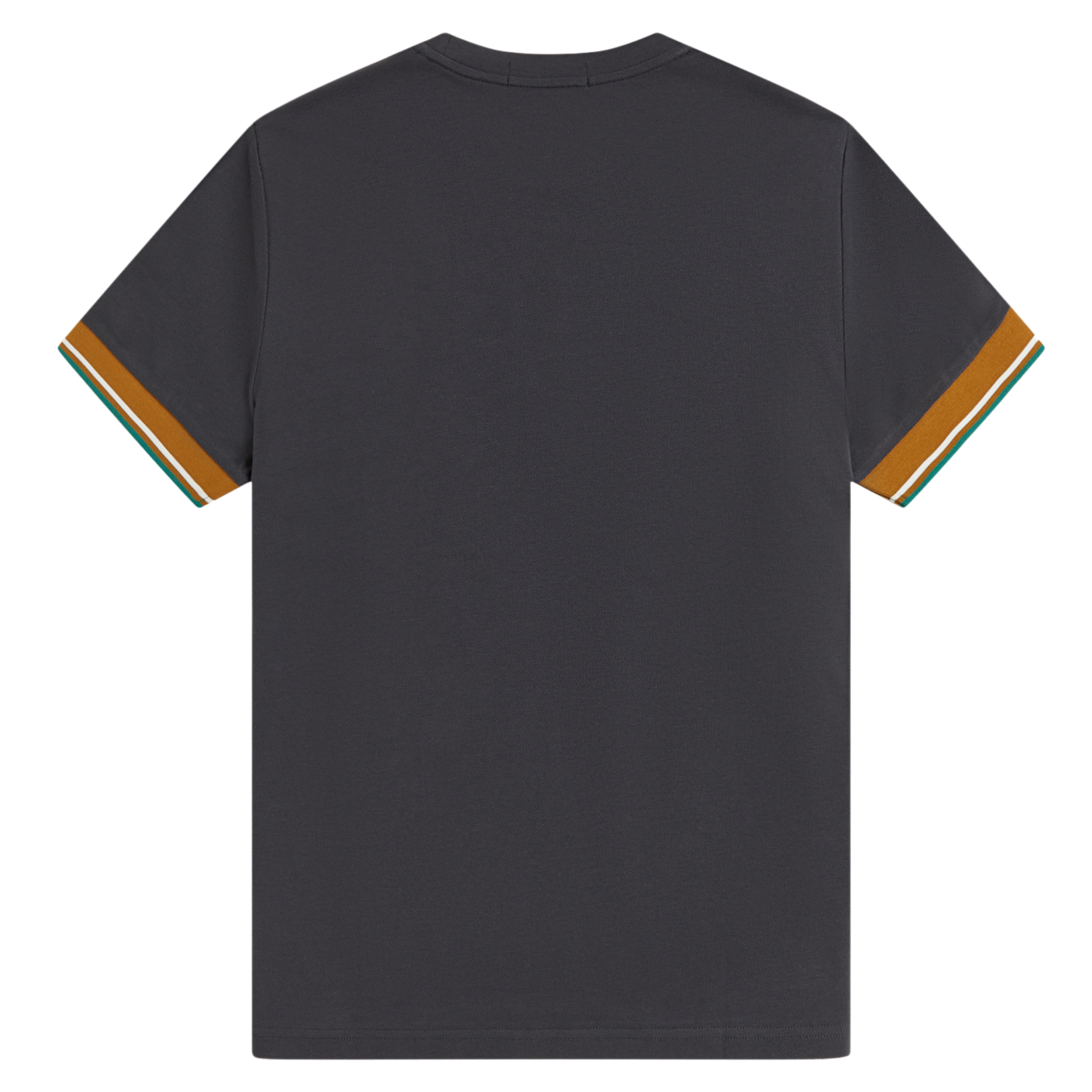 Mens Fred Perry Anchor Grey Twin Tipped Cuff S/s T Shirt