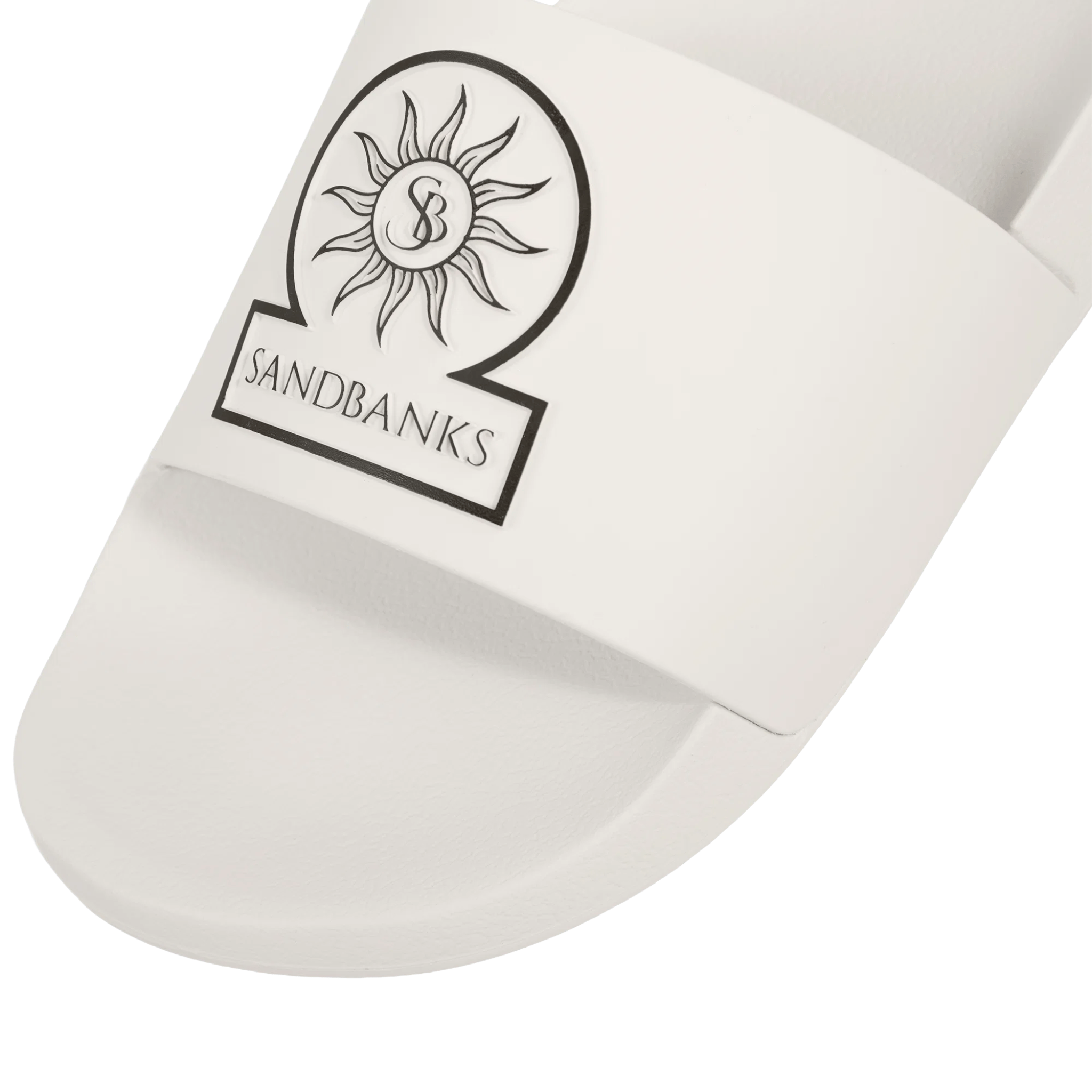 Mens Sandbanks Stone Badge Logo Slides