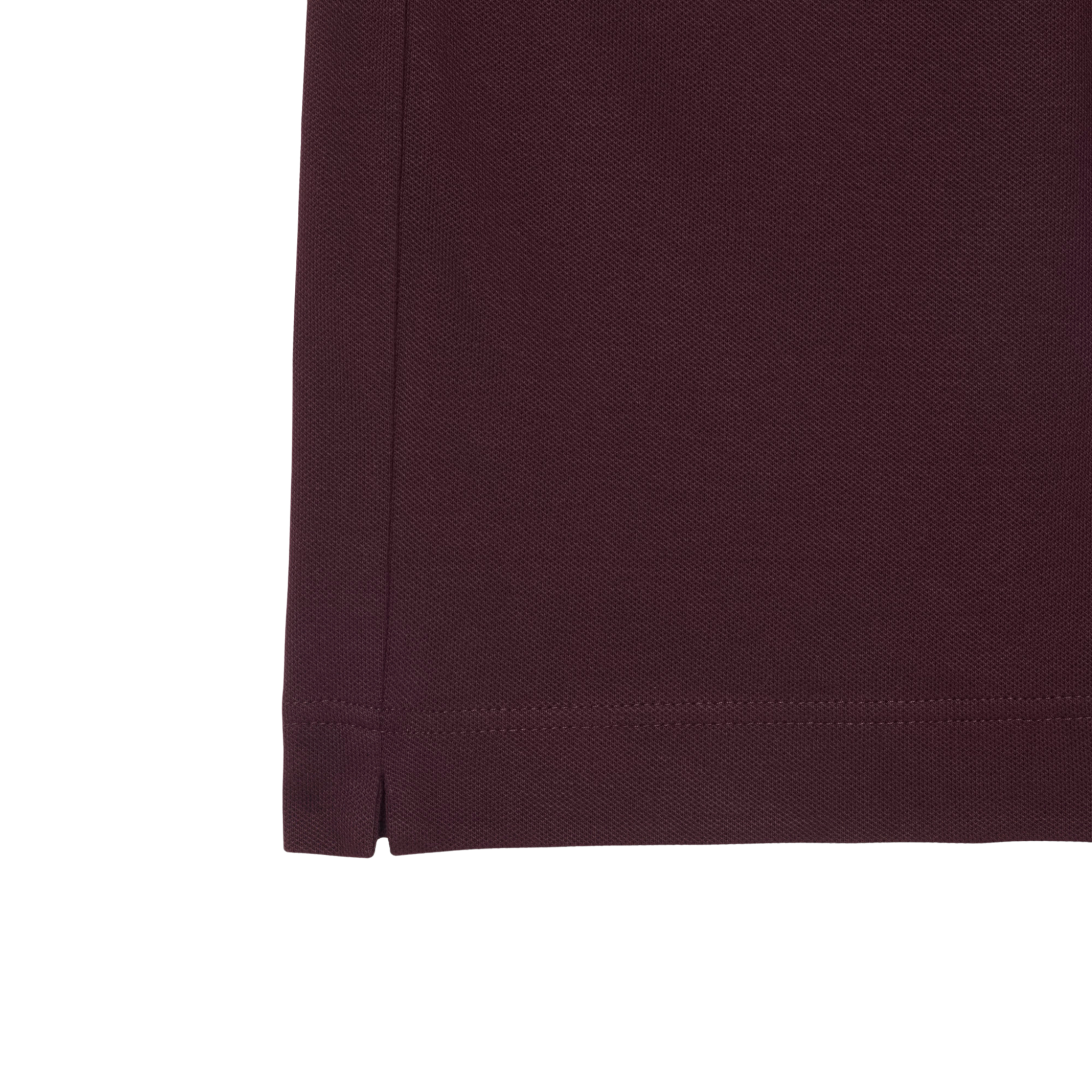 Mens Lacoste Oxblood Paris Smart Regular Fit S/s Polo