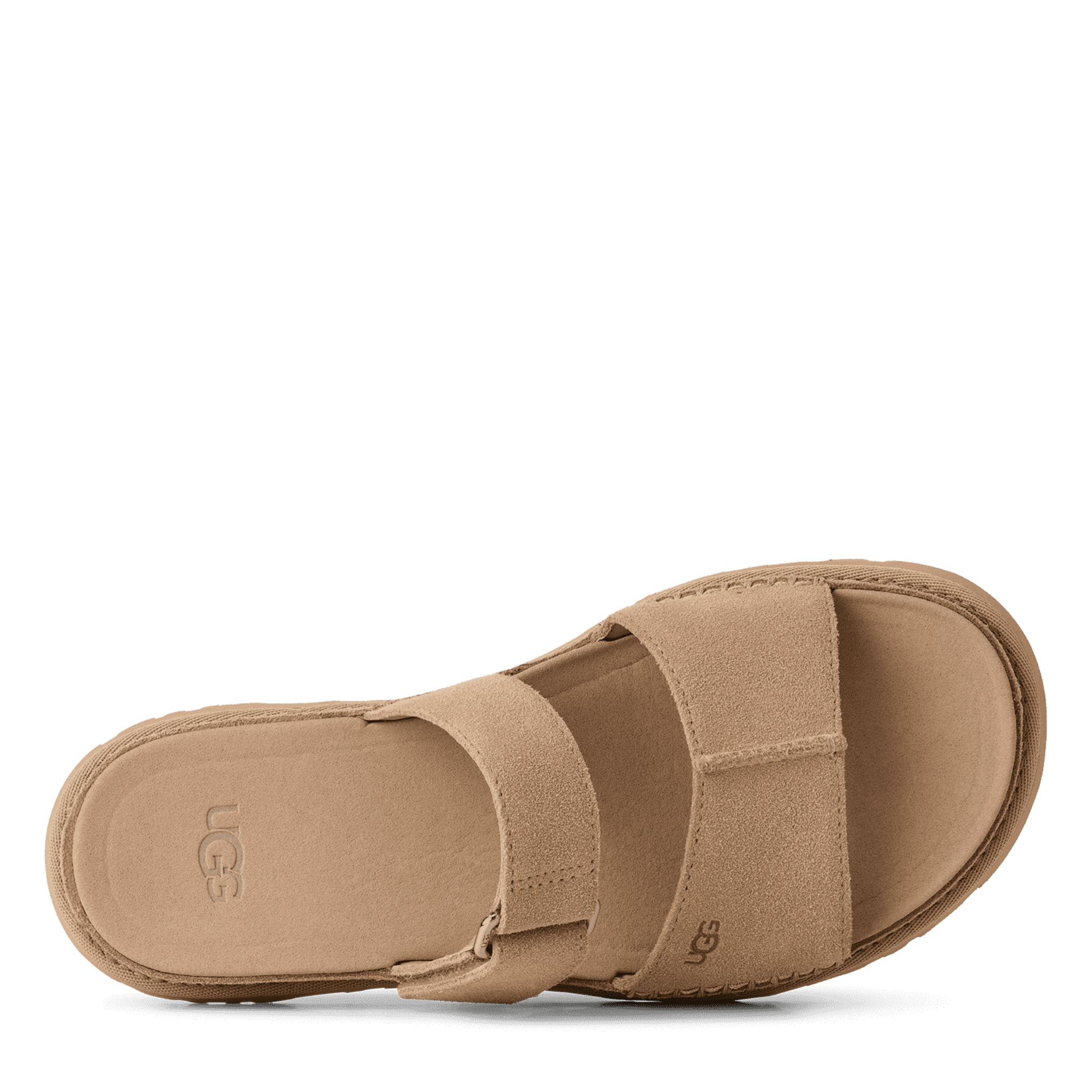 Womens UGG Mustard Seed Goldengaze Slide Sandals