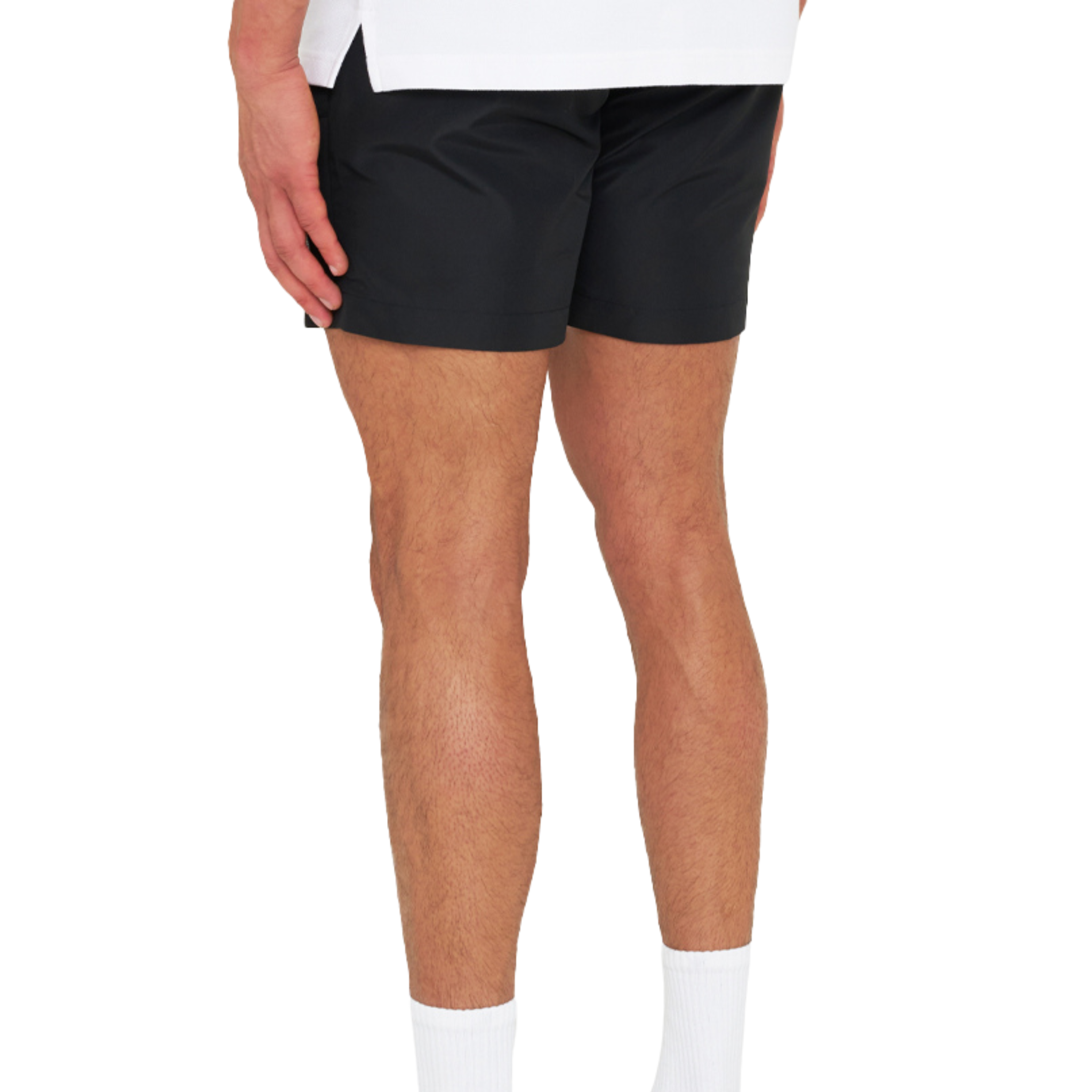 Mens Marshall Artist Black Foundation Swim Shorts