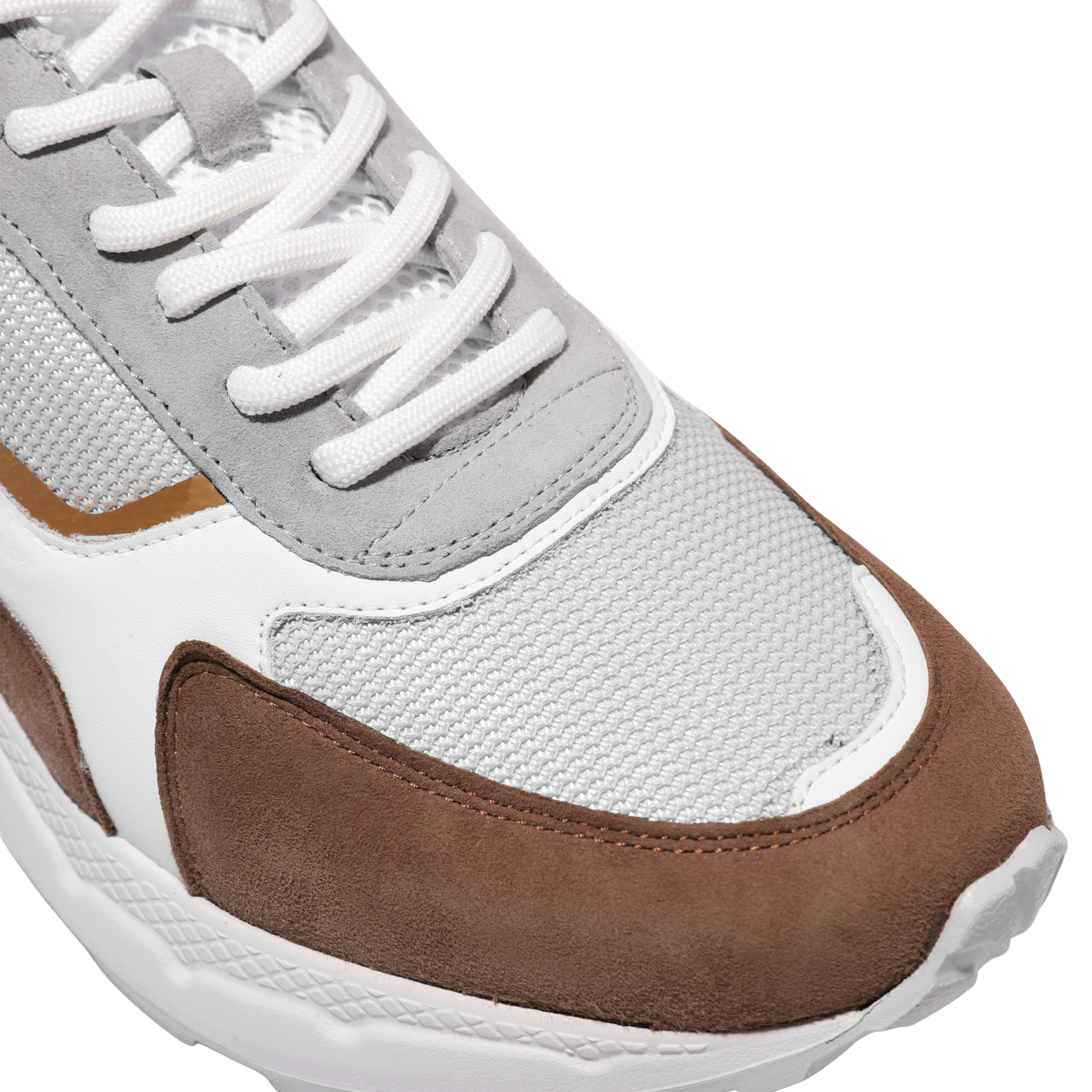 Mens Android Homme Chocolate/Grey/White El Porto Trainers
