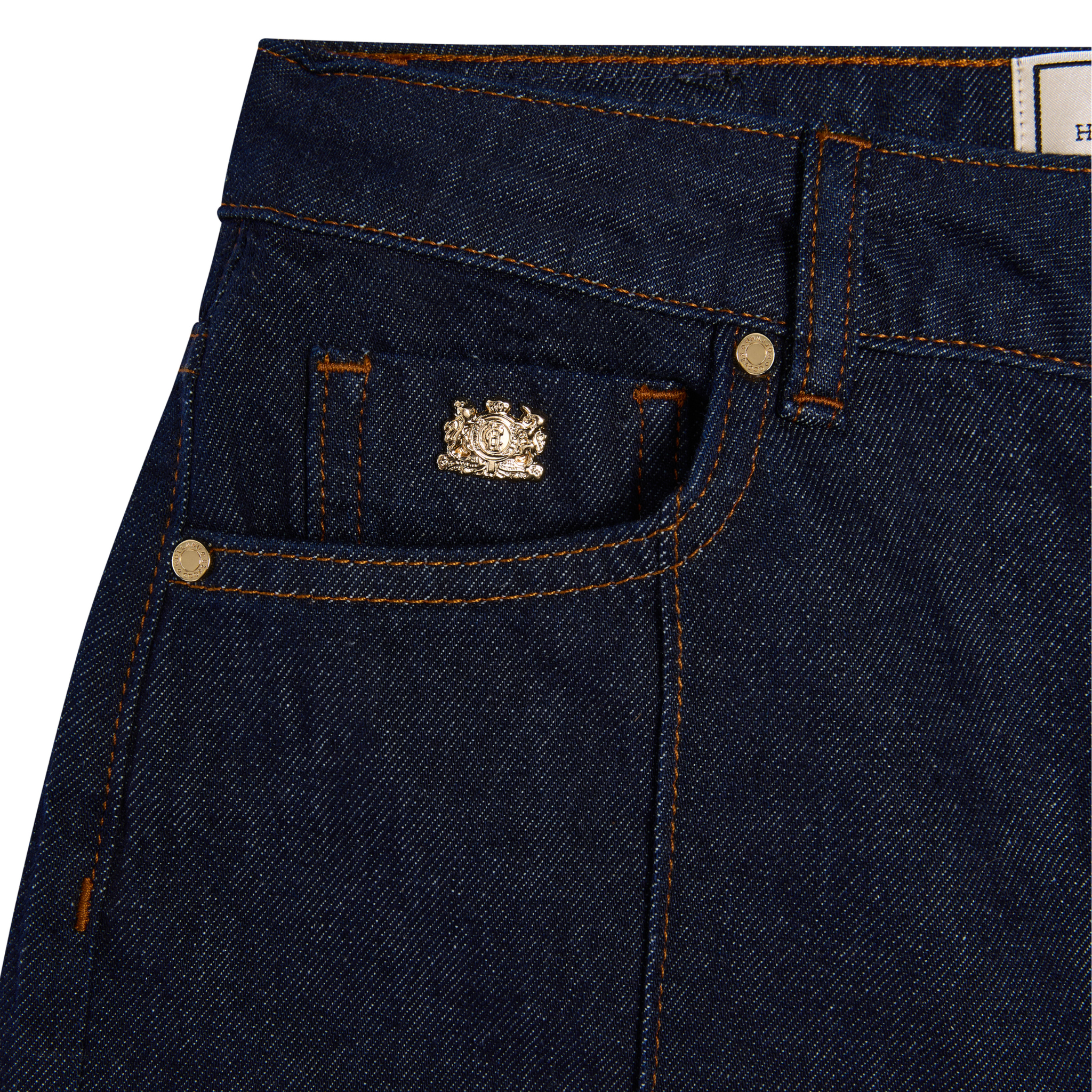 Womens Holland Cooper Clean Indigo Lily Wide Leg Jeans