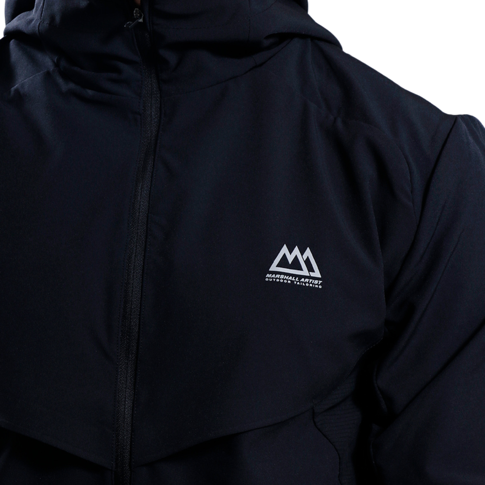 Mens Marshall Artist Black Strike Track Top