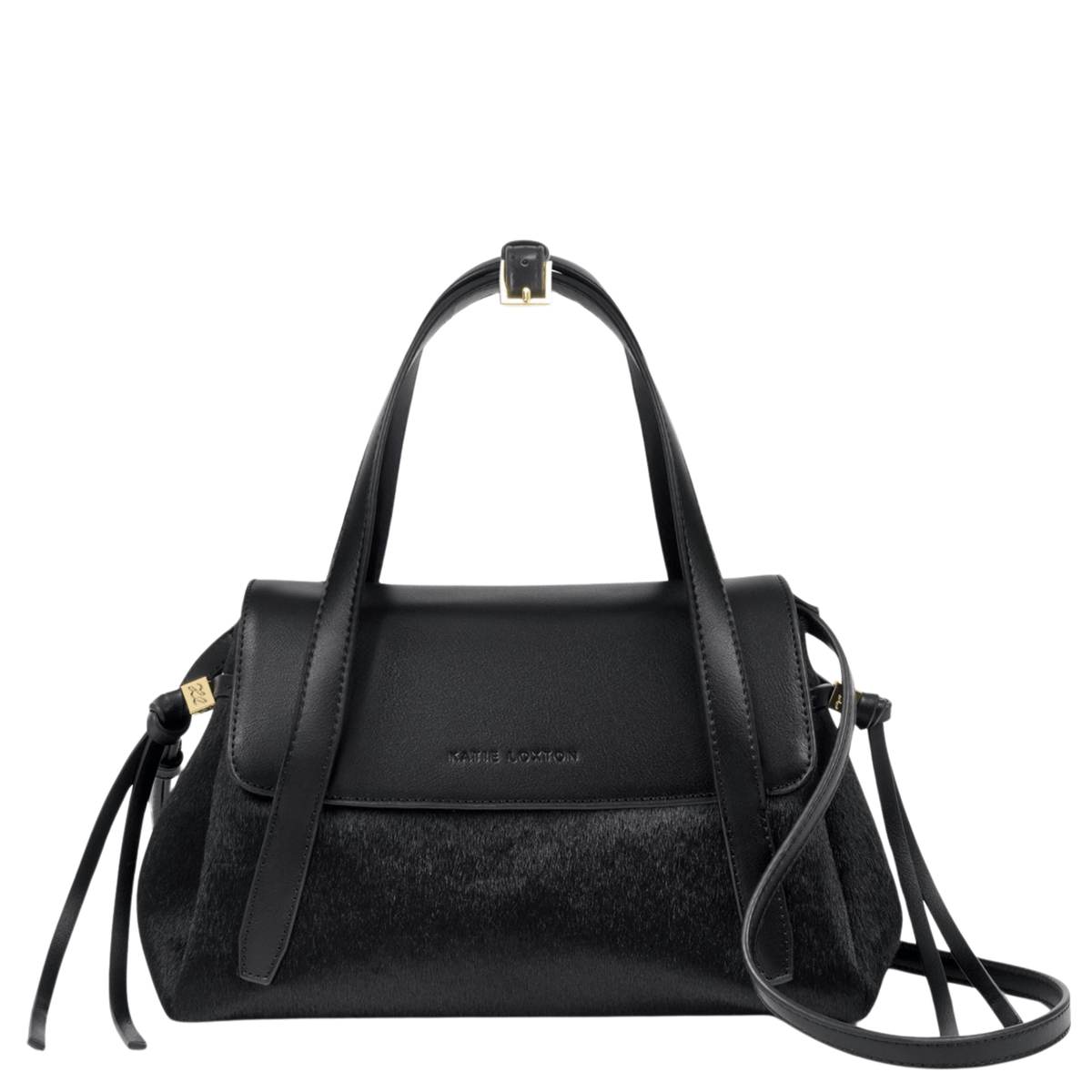 Womens Katie Loxton Black Alyssa Top Handle Bag