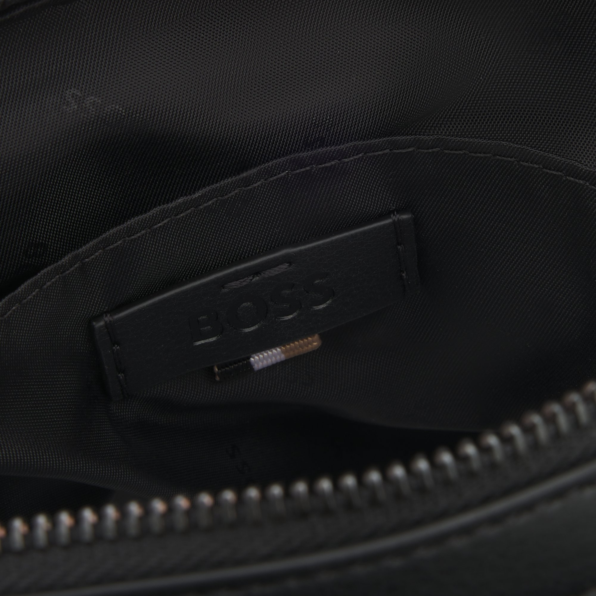 Mens BOSS Black Ray_N_NS Zip Crossbody Bag
