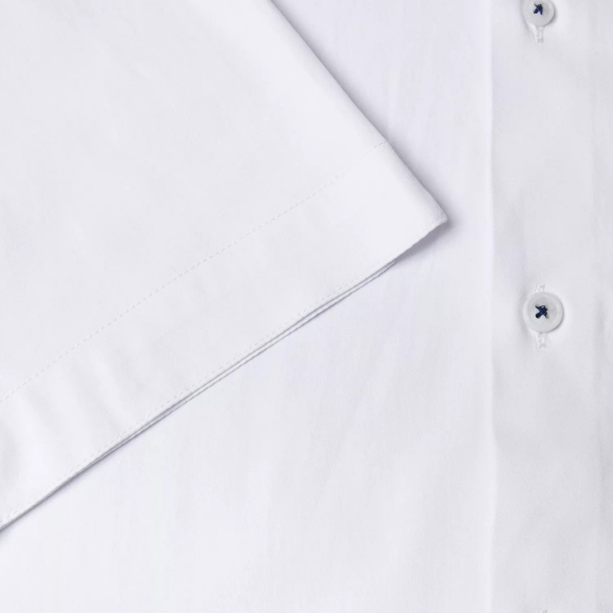Mens Remus Uomo White Seville Tapered Fit S/s Shirt