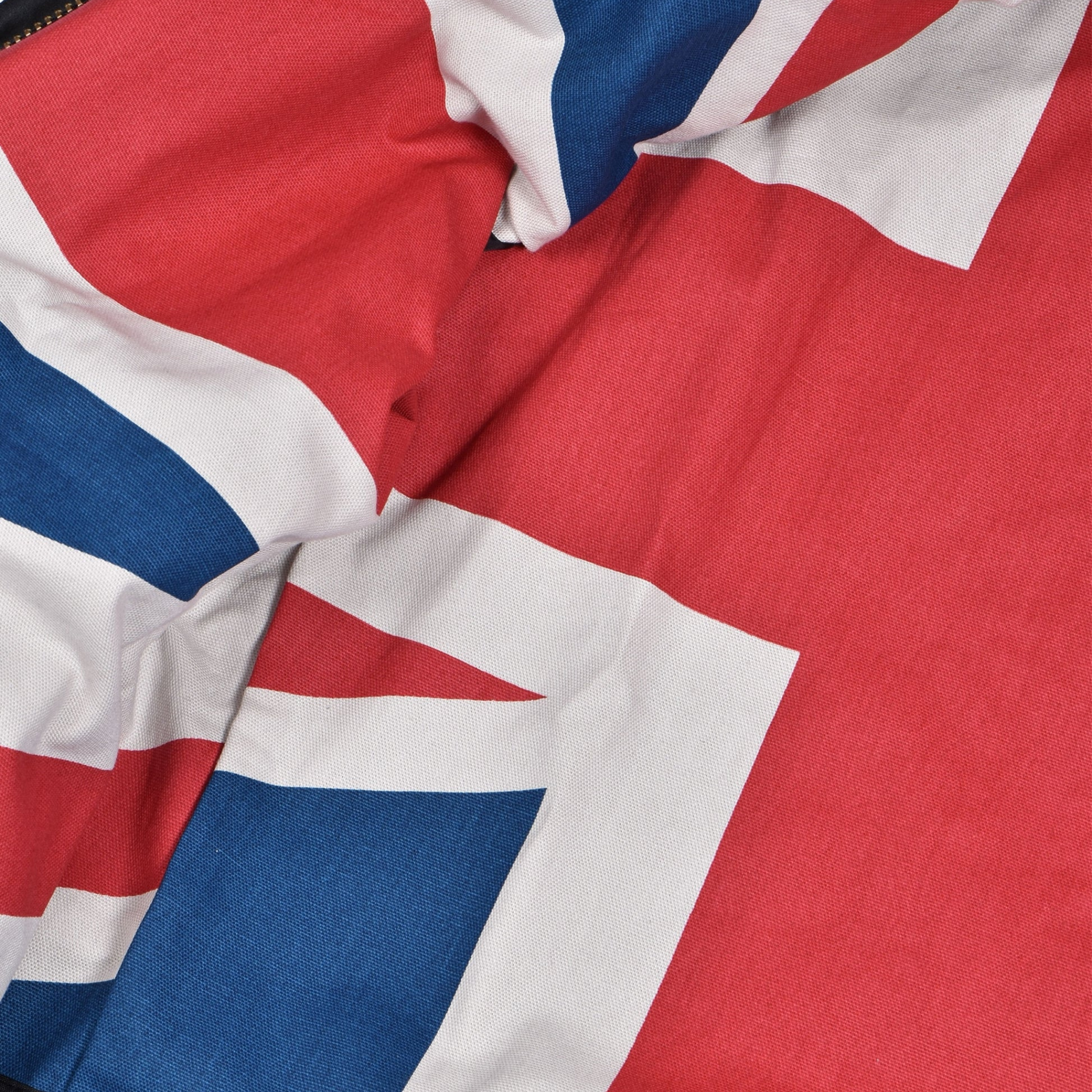 Mens Barbour International Black Union Jack International Wax Jacket