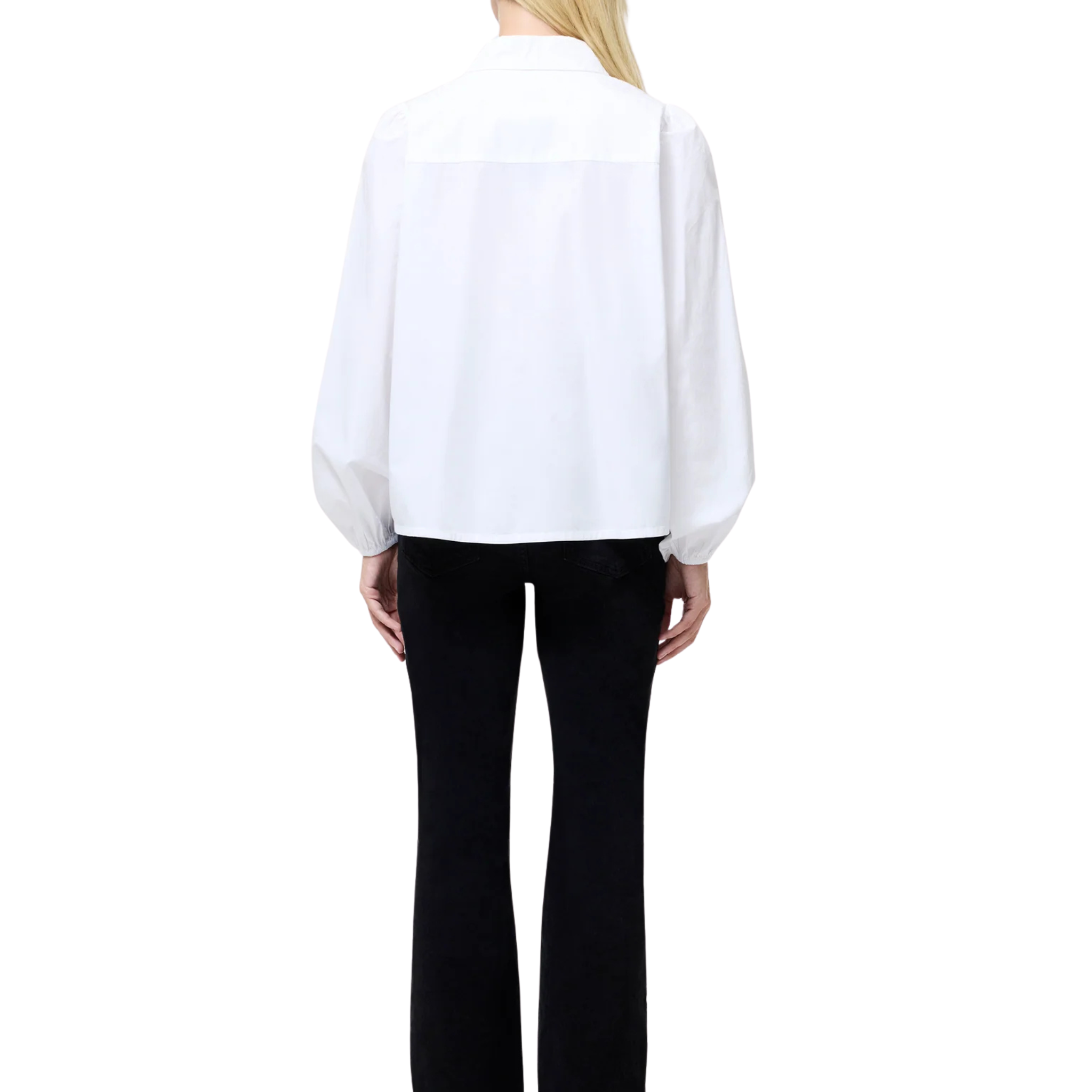 Womens French Connection Cream Cambria Ellie Embroidered L/s Shirt