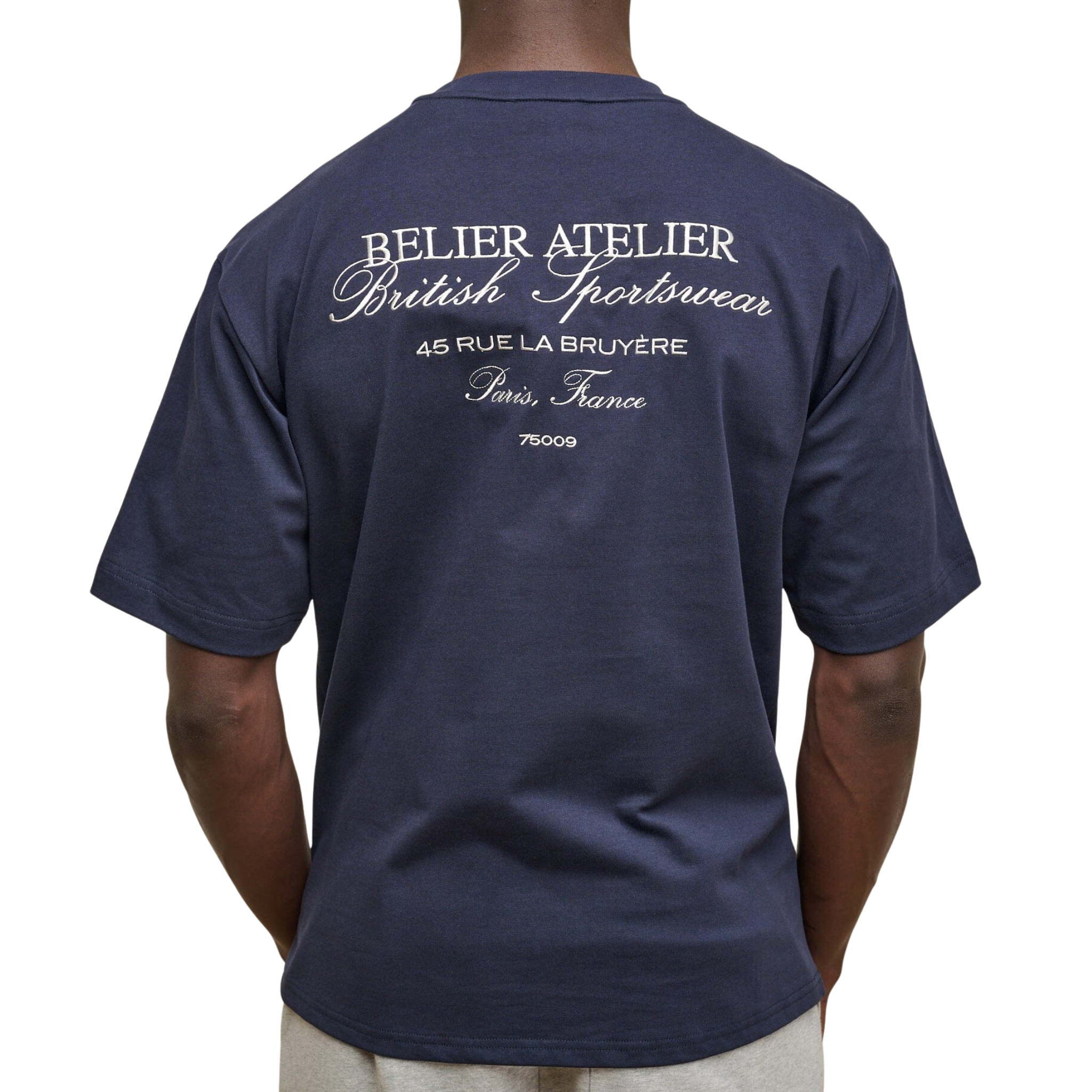Mens Belier Navy Atelier S/s T Shirt