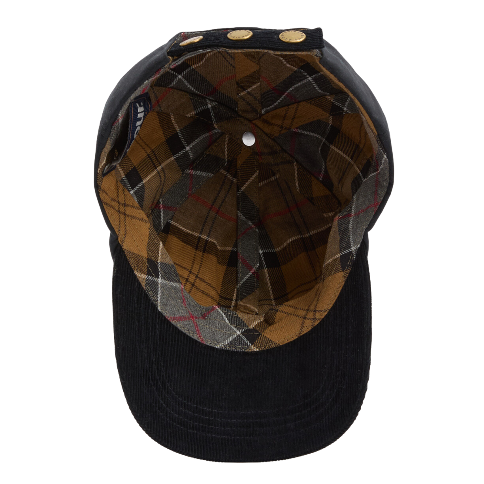 Mens Barbour Navy Ashby Wax Cap