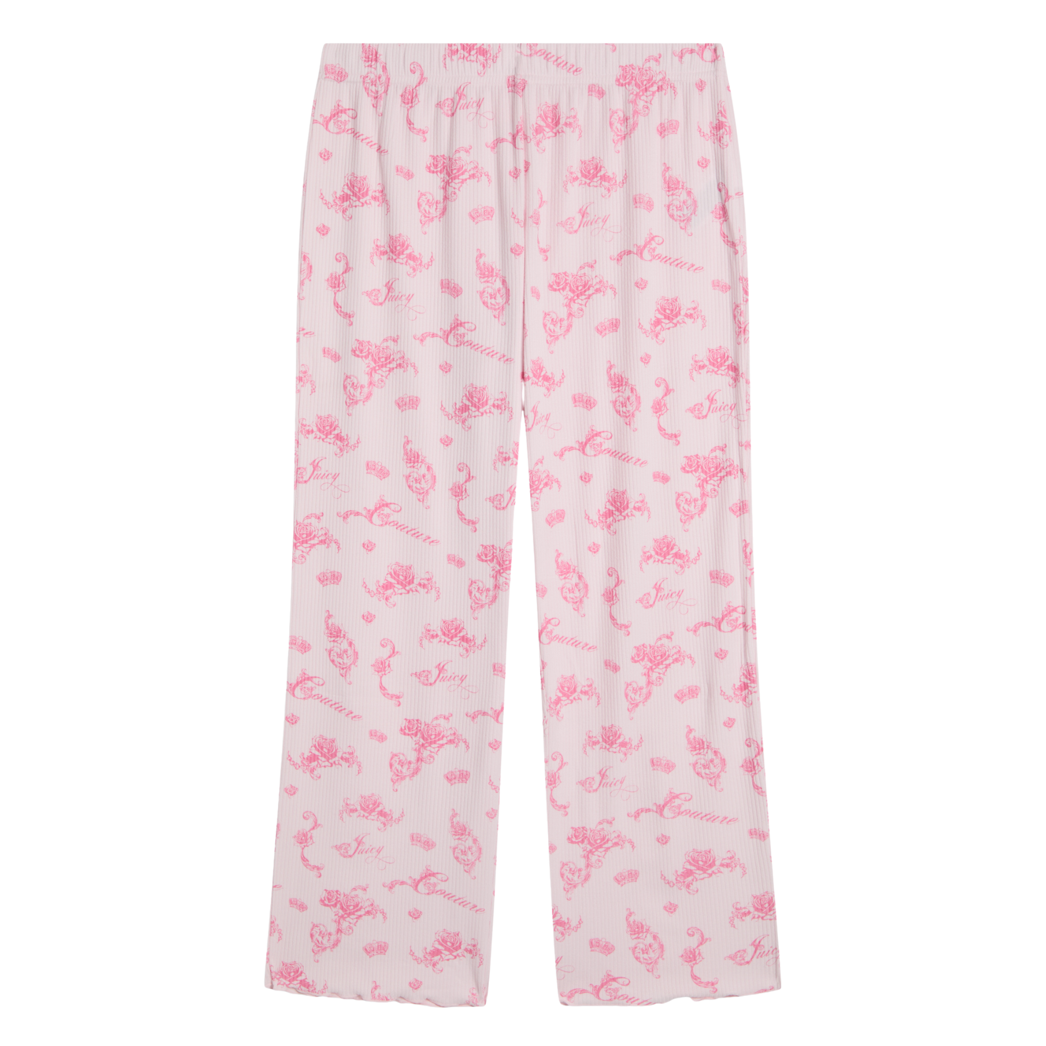 Womens Juicy Couture Cherry Blossom Rose Rib Pyjamas