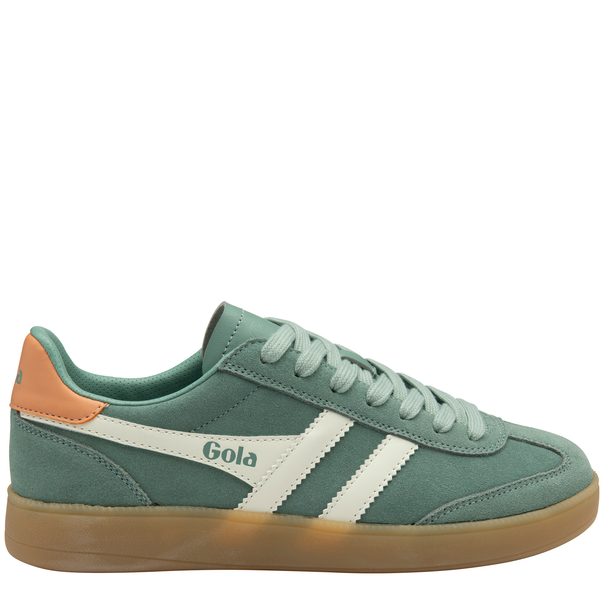 Womens Gola Green Mist/Off White/Salmon/Gum Viper Trainers