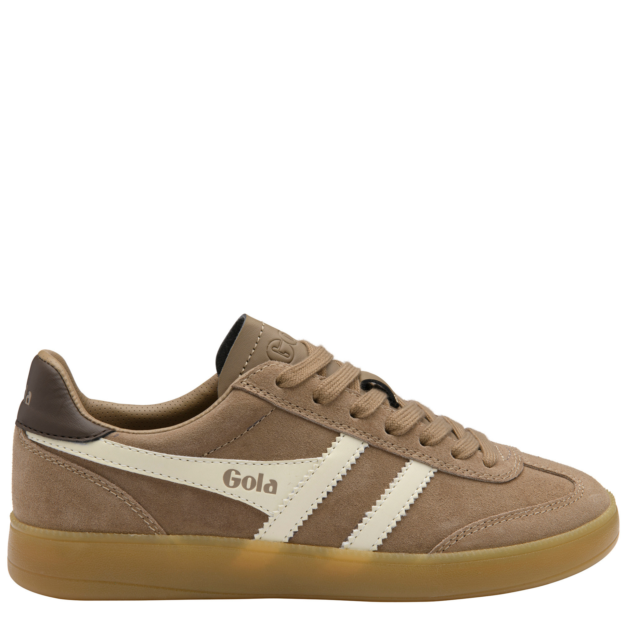 Womens Gola Cappuccino/Off White/Dark Brown/Gum Viper Trainers