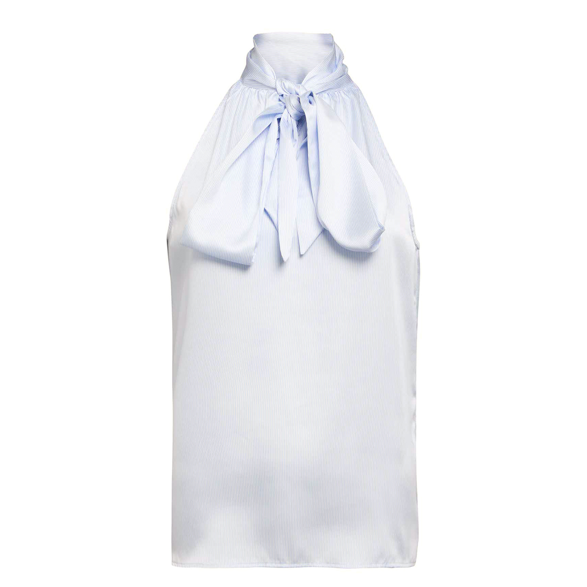 Womens Holland Cooper Sky Stripe Ariella Sleeveless Blouse