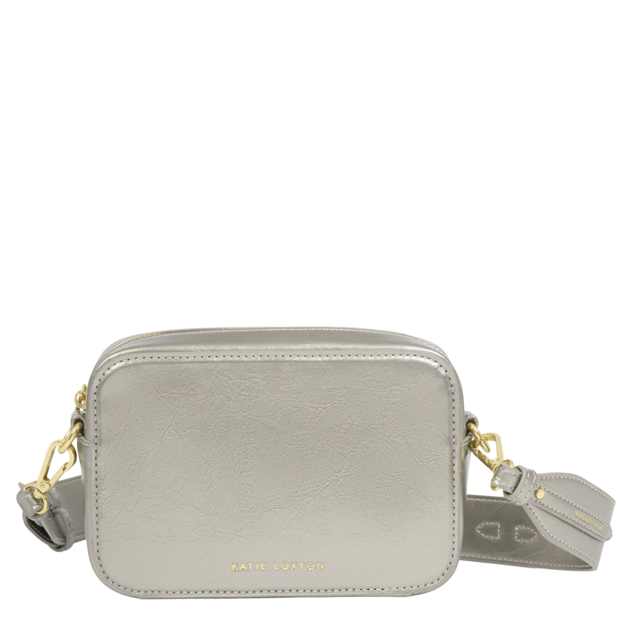 Womens Katie Loxton Pewter Avery Small Crossbody Bag