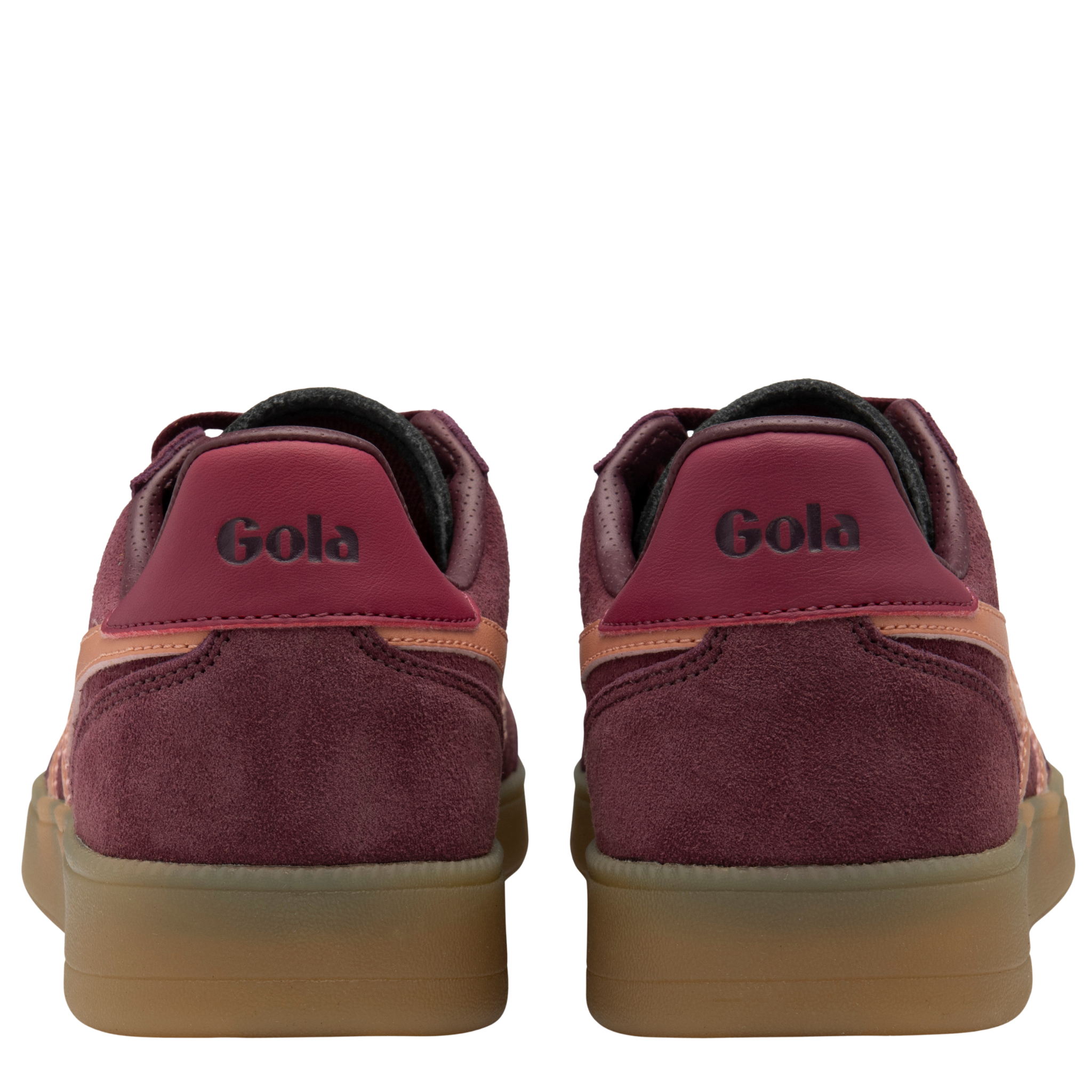 Womens Gola Windsor Wine/Terracotta/Cerise/Gum Viper Trainers