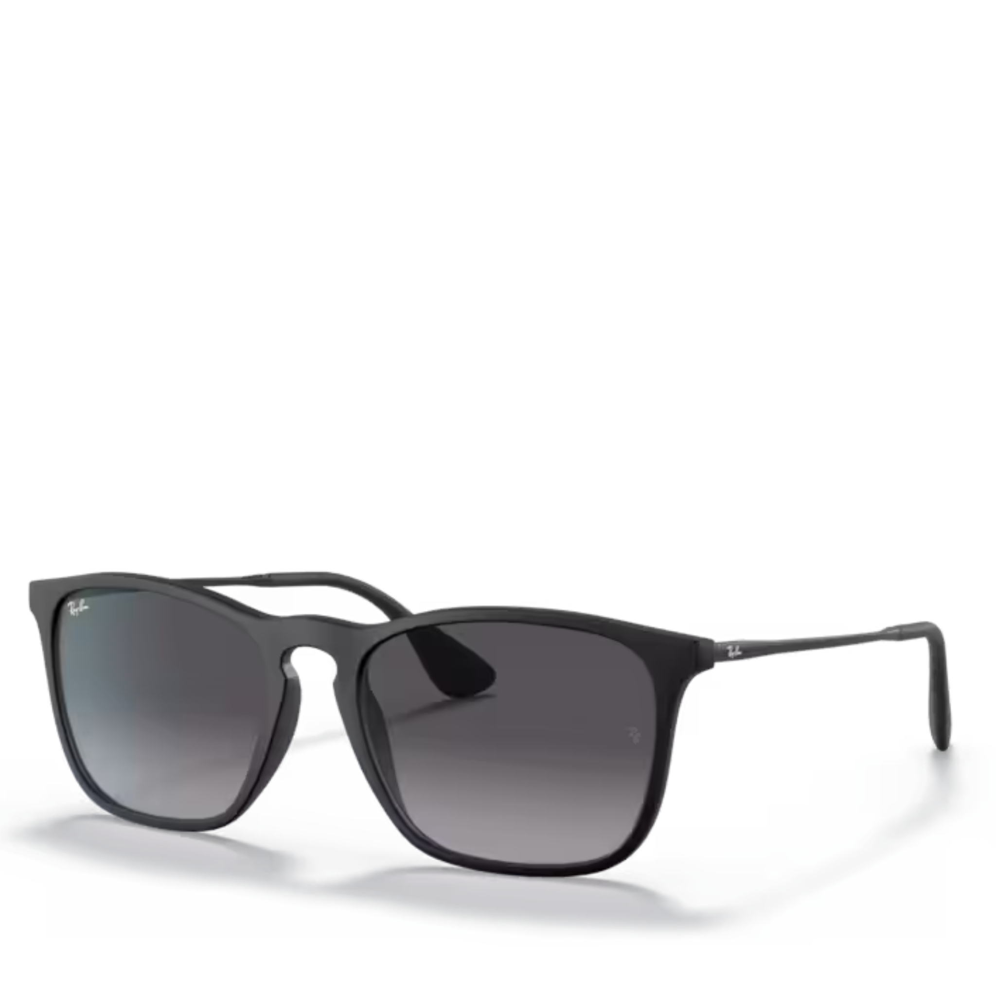 Mens 622/8G Black/Dark Grey Rubber RB4187 Chris Sunglasses