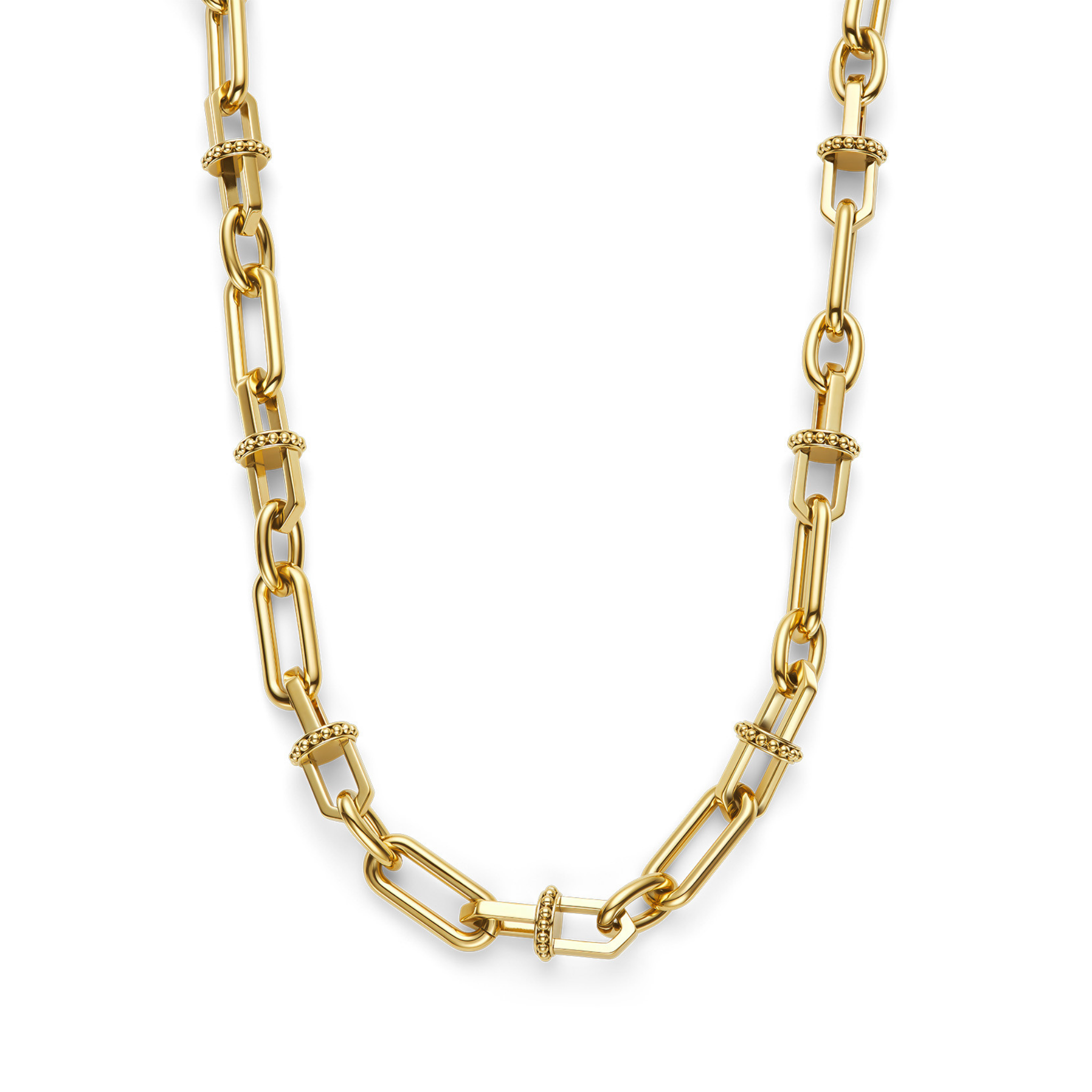 Womens Olivia Burton Gold Anchor Link Chain Necklace