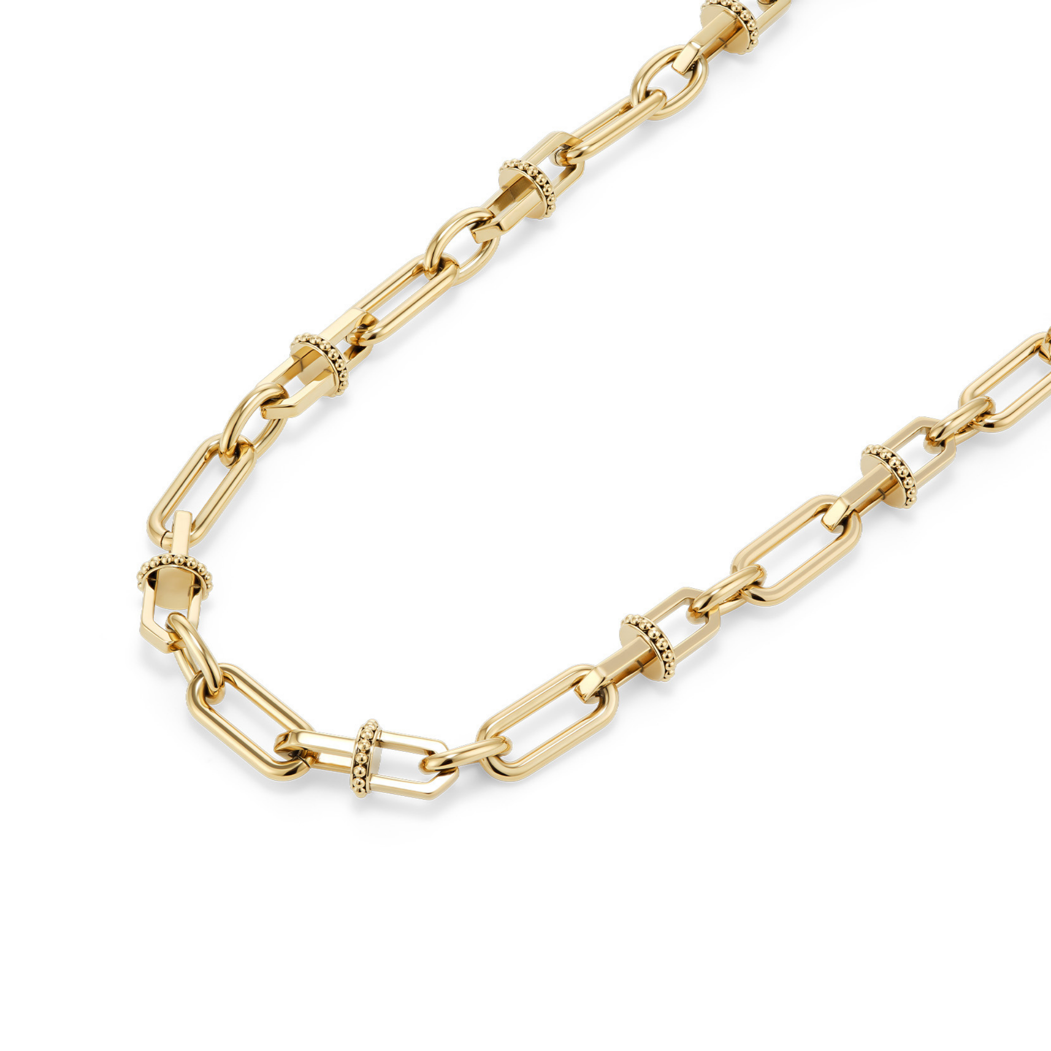 Womens Olivia Burton Gold Anchor Link Chain Necklace
