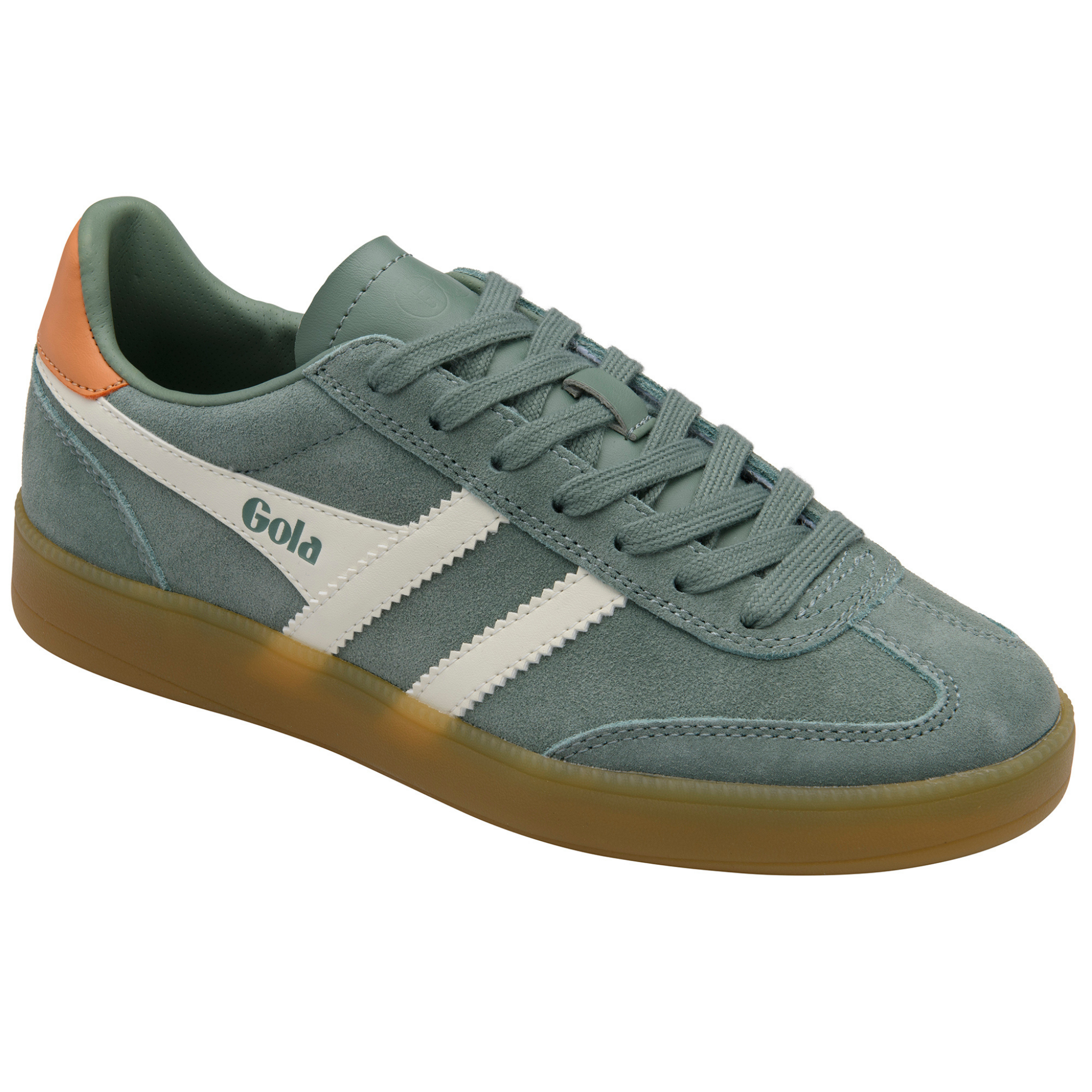 Womens Gola Green Mist/Off White/Salmon/Gum Viper Trainers