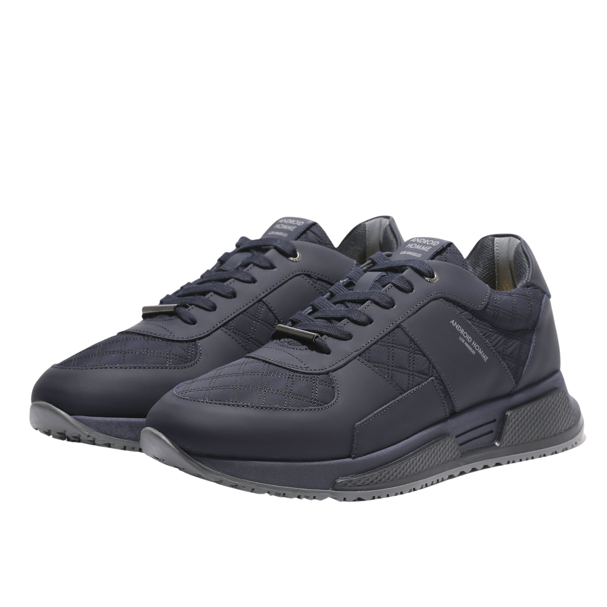 Mens Android Homme Ink/Gunmetal Matador Rubber Stitch Trainers